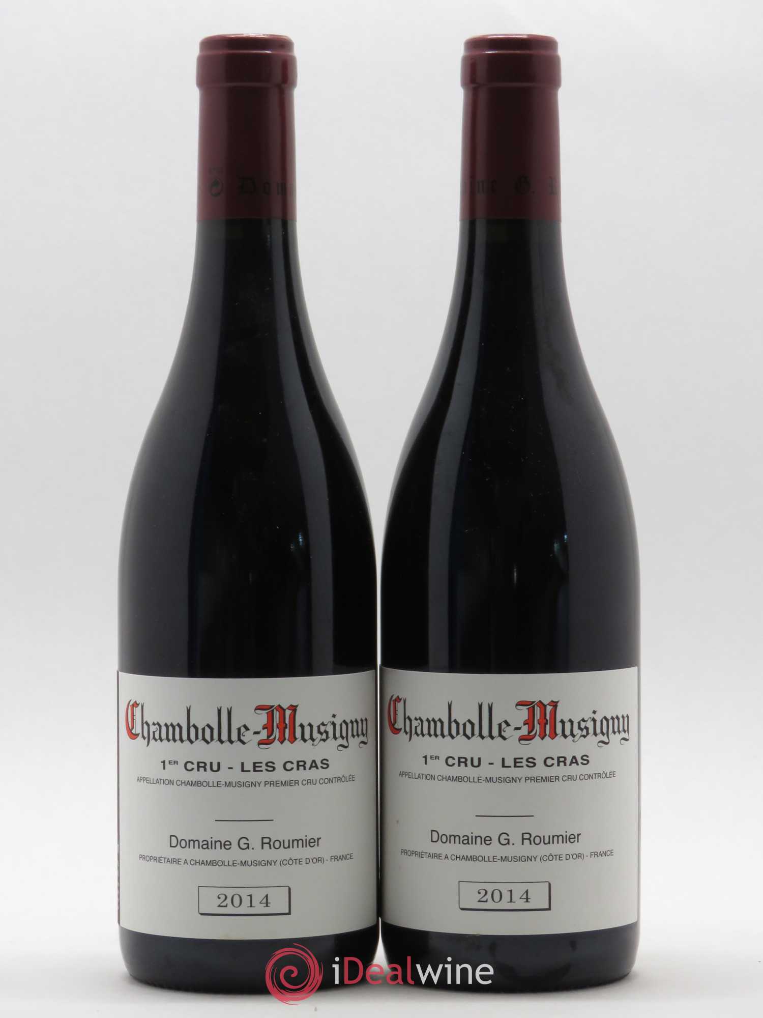 Chambolle-Musigny 1er Cru Les Cras Georges Roumier (Domaine) 2014 - Lot de 2 bouteilles - 0