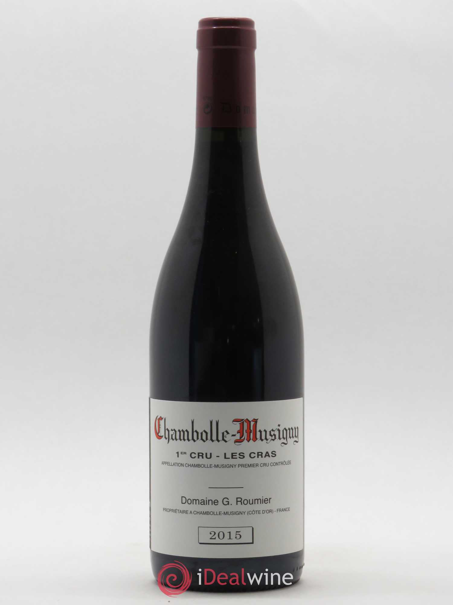 Chambolle-Musigny 1er Cru Les Cras Georges Roumier (Domaine) 2015 - Lot de 1 bouteille - 0