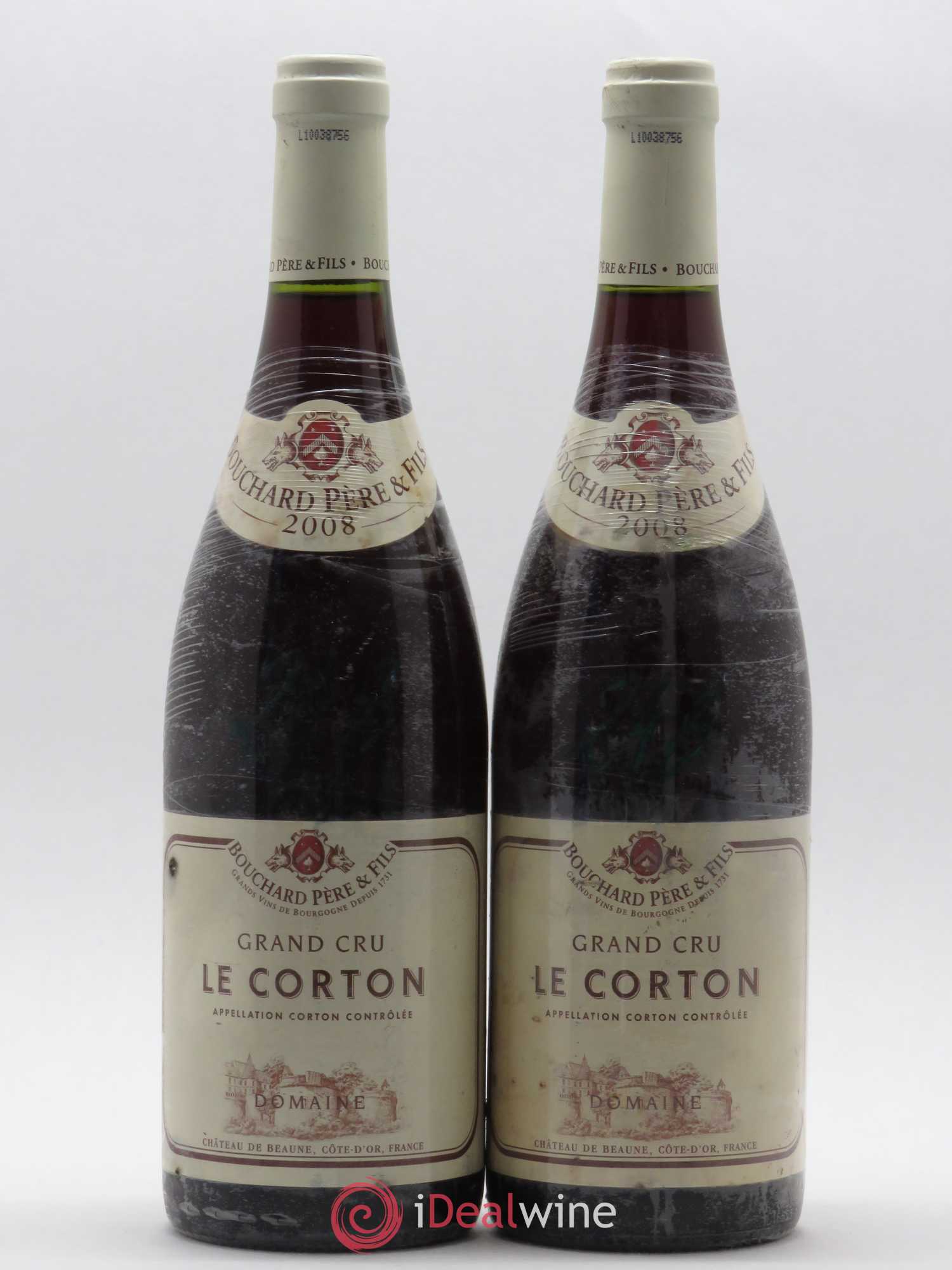 Corton Grand Cru Le Corton Bouchard Père & Fils 2008 - Lot de 2 bouteilles - 0