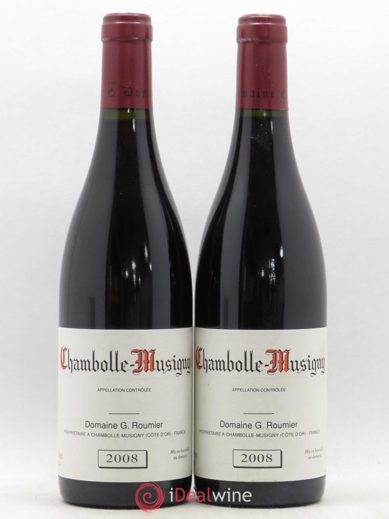 Chambolle-Musigny Georges Roumier (Domaine) 2008 - Posten von 2 Flaschen - 0