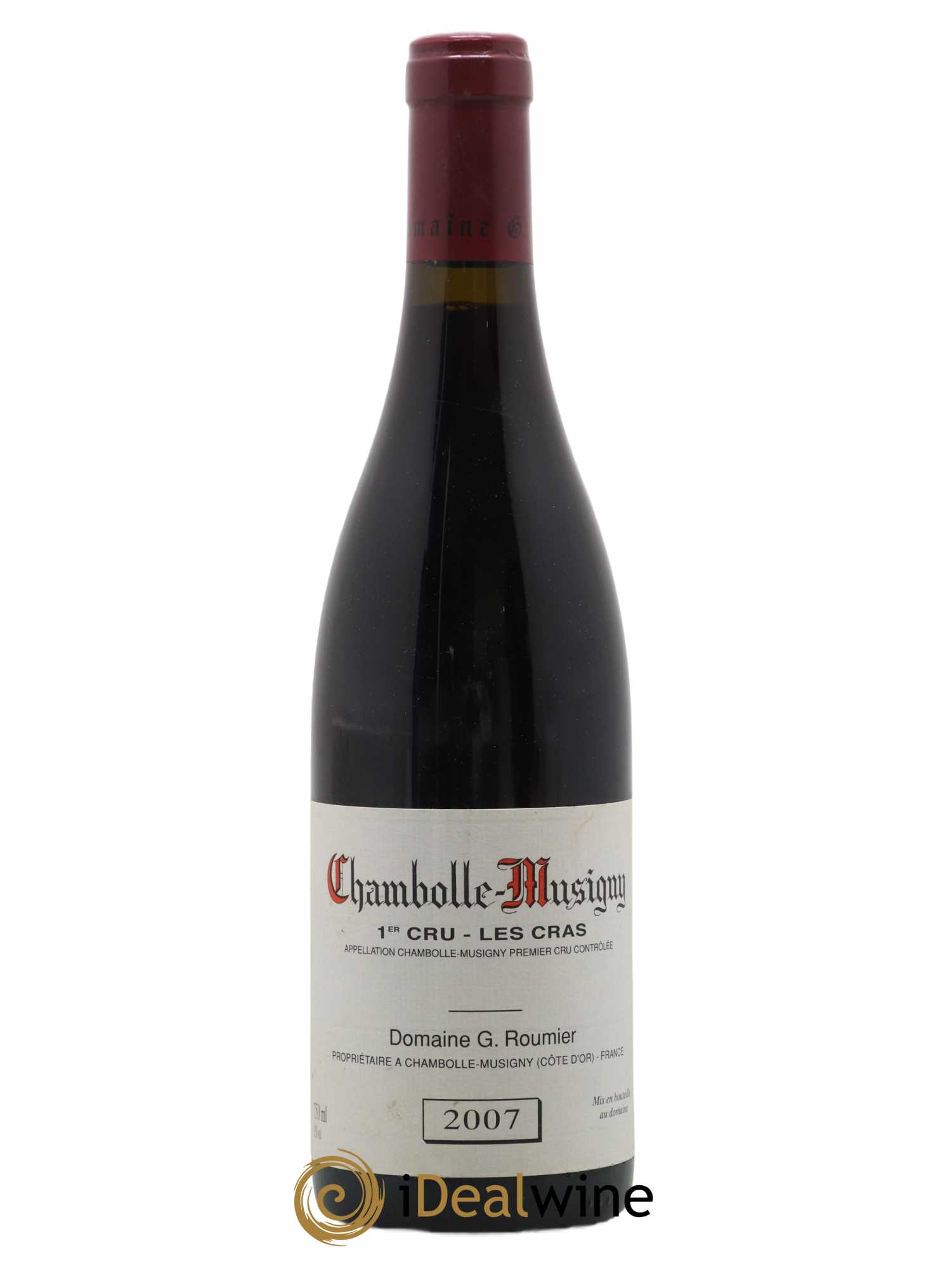 Chambolle-Musigny 1er Cru Les Cras Georges Roumier (Domaine) 2007 - Lot de 1 bouteille - 0