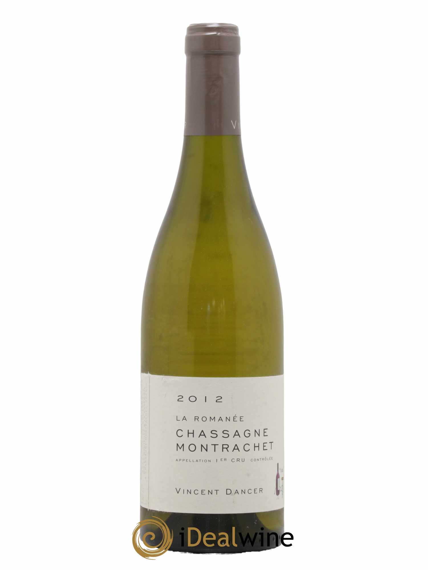 Chassagne-Montrachet 1er Cru La Romanée Vincent Dancer 2012 - Posten von 1 Flasche - 0