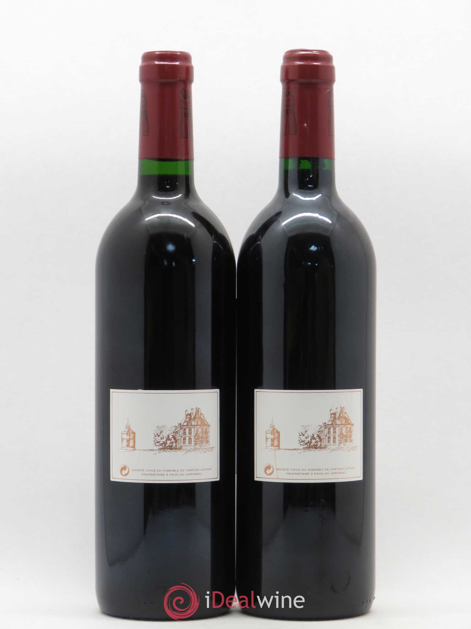 Château Latour 1er Grand Cru Classé 1996 - Lot de 2 bouteilles - 1