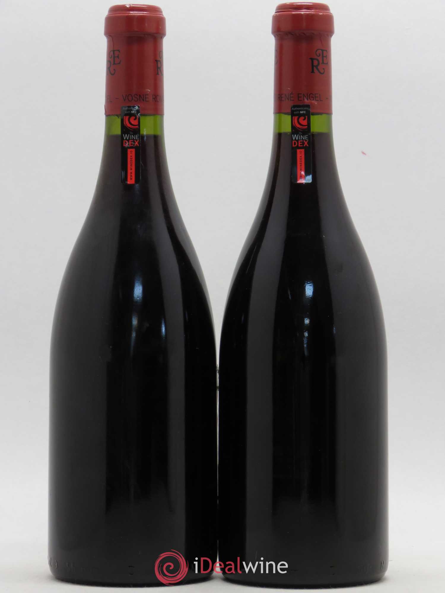 Clos de Vougeot Grand Cru Domaine René Engel - Domaine Eugénie 1999 - Lot de 2 bouteilles - 1
