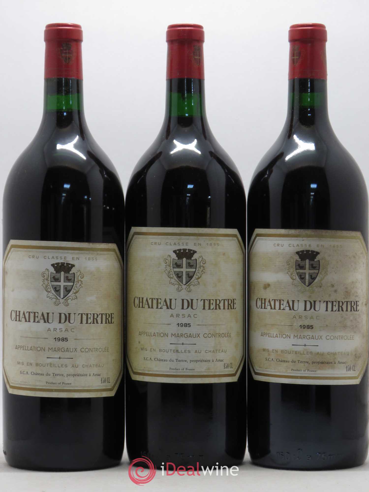 Château du Tertre 5ème Grand Cru Classé 1985 - Lot de 6 magnums - 1