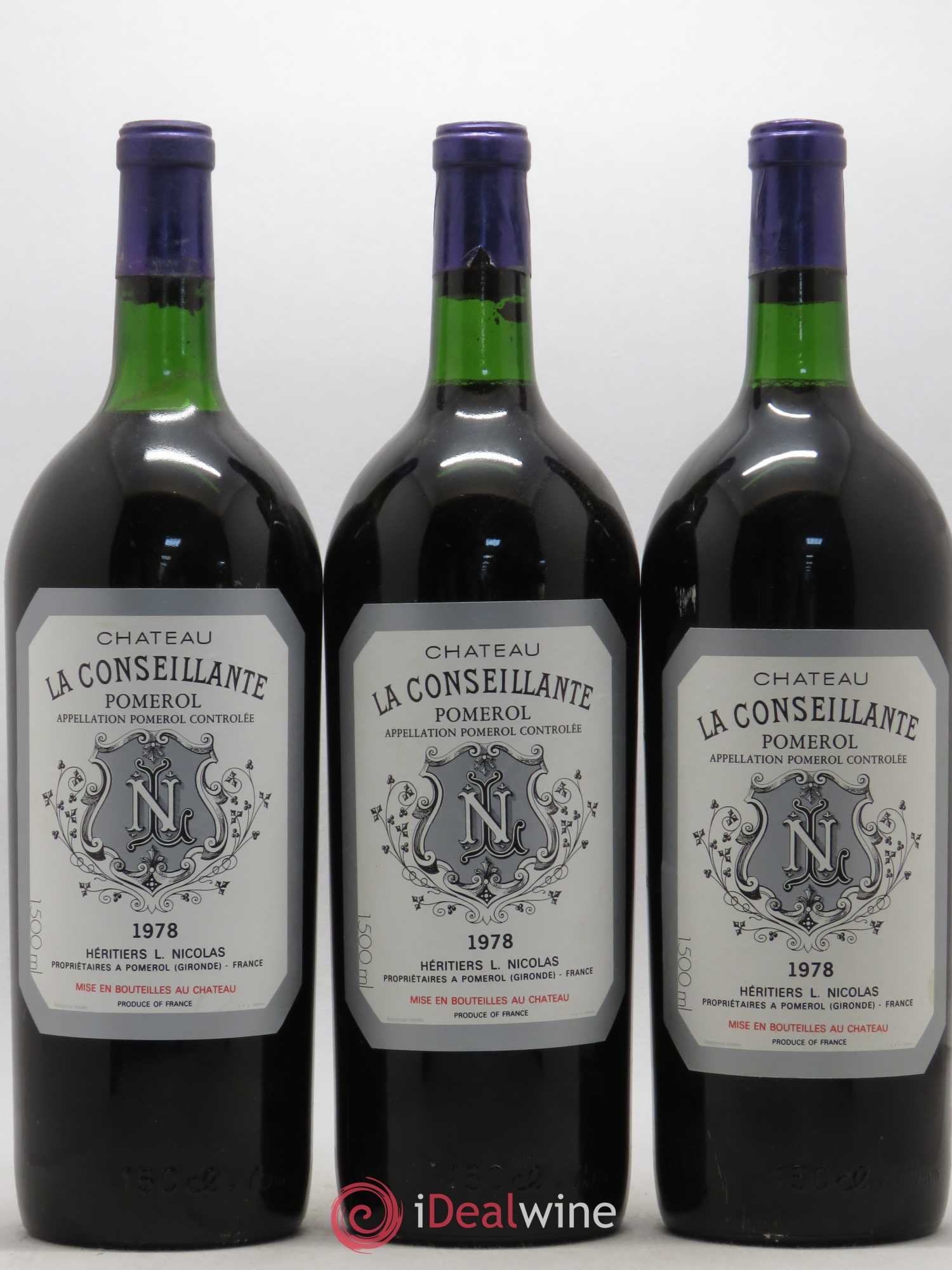 Château la Conseillante 1978 - Lot de 6 magnums - 2