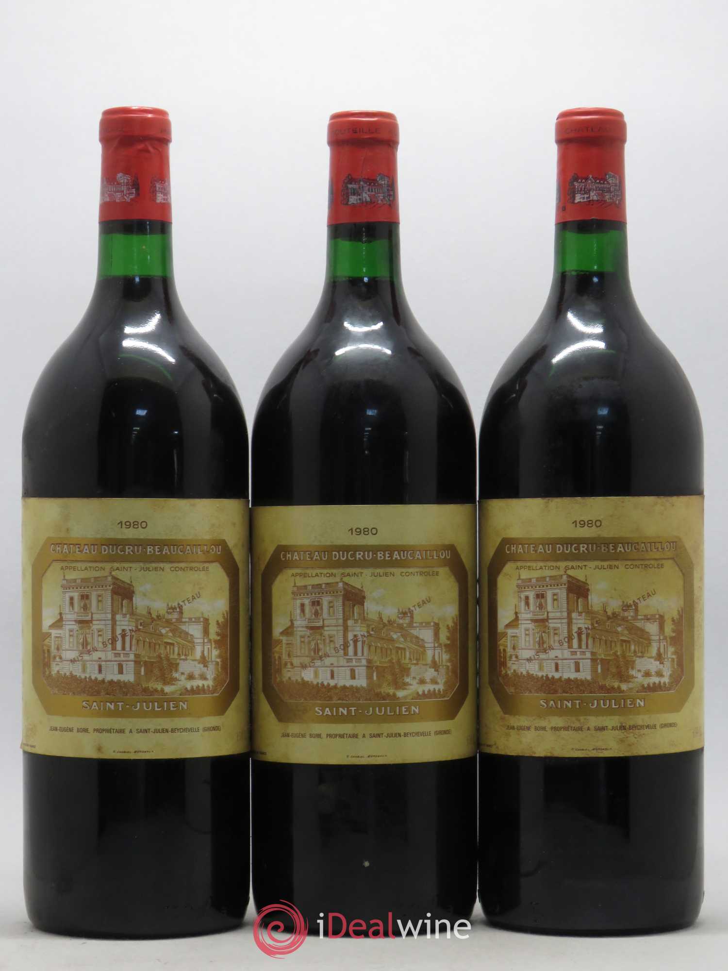 Château Ducru Beaucaillou 2ème Grand Cru Classé 1980 - Lot de 6 magnums - 1