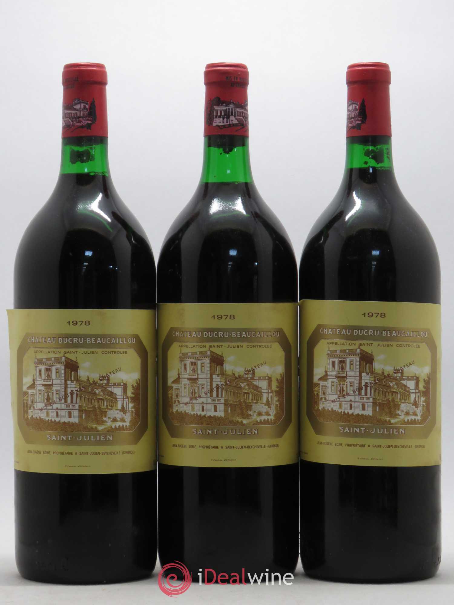 Château Ducru Beaucaillou 2ème Grand Cru Classé 1978 - Lot de 6 magnums - 1