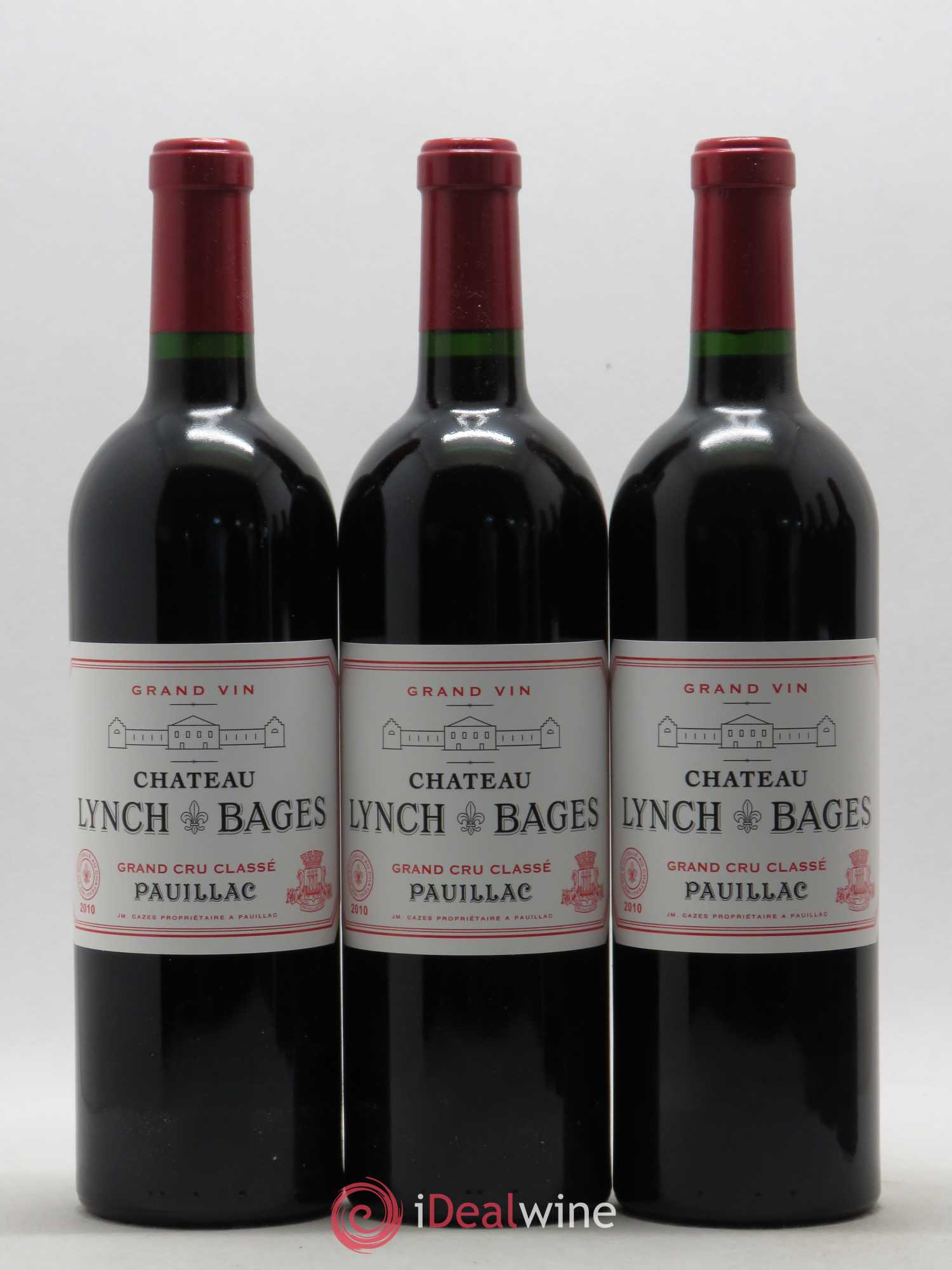 Château Lynch Bages 5ème Grand Cru Classé 2010 - Lot de 6 bouteilles - 1