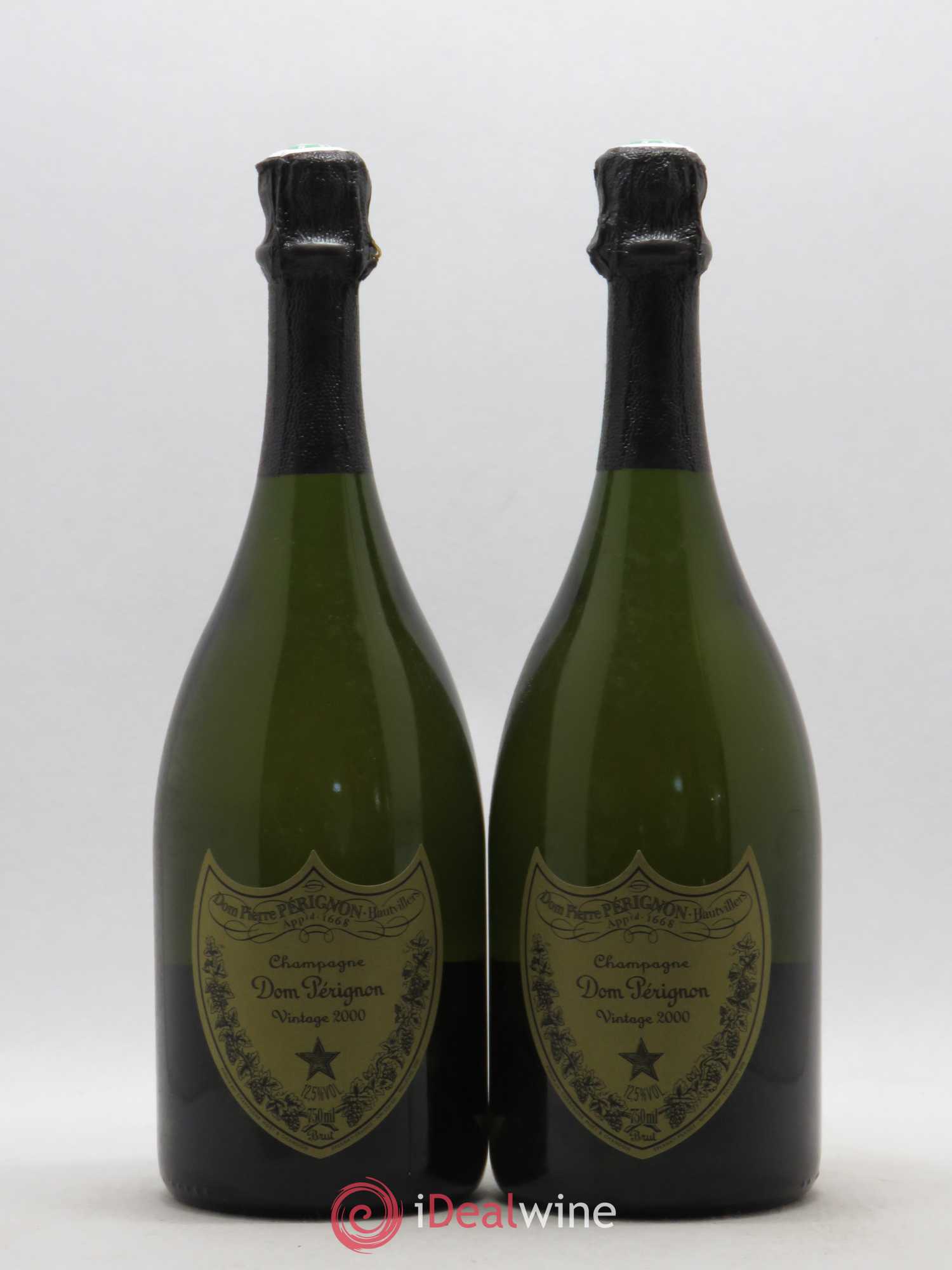 Brut Dom Pérignon 2000 - Lot de 2 bouteilles - 0