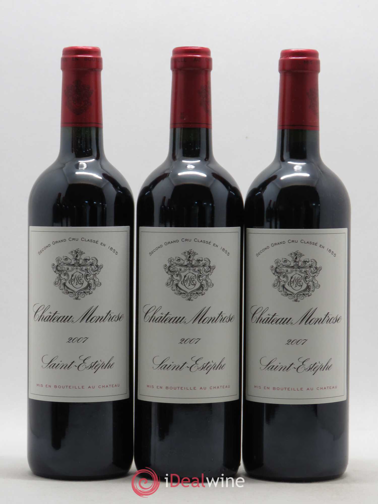 Château Montrose 2ème Grand Cru Classé 2007 - Lot de 6 bouteilles - 1