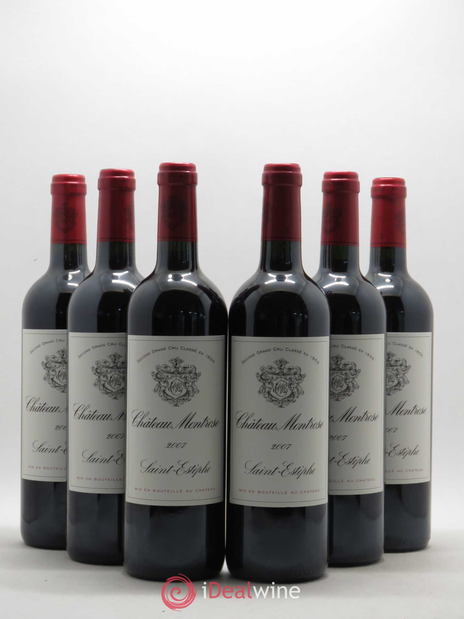 Château Montrose 2ème Grand Cru Classé 2007 - Lot de 6 bouteilles - 0