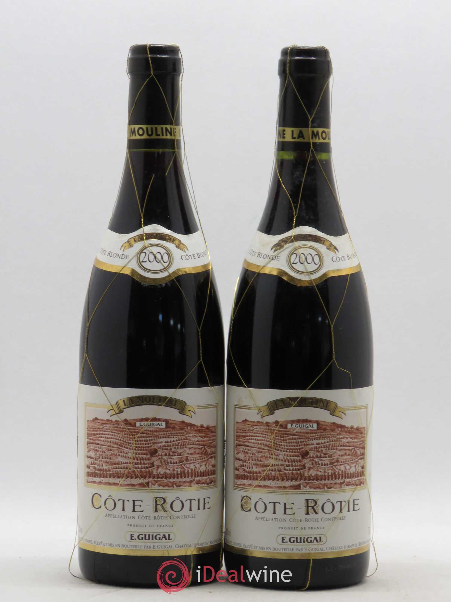 Côte-Rôtie La Mouline Guigal 2000 - Lot de 2 bouteilles - 0
