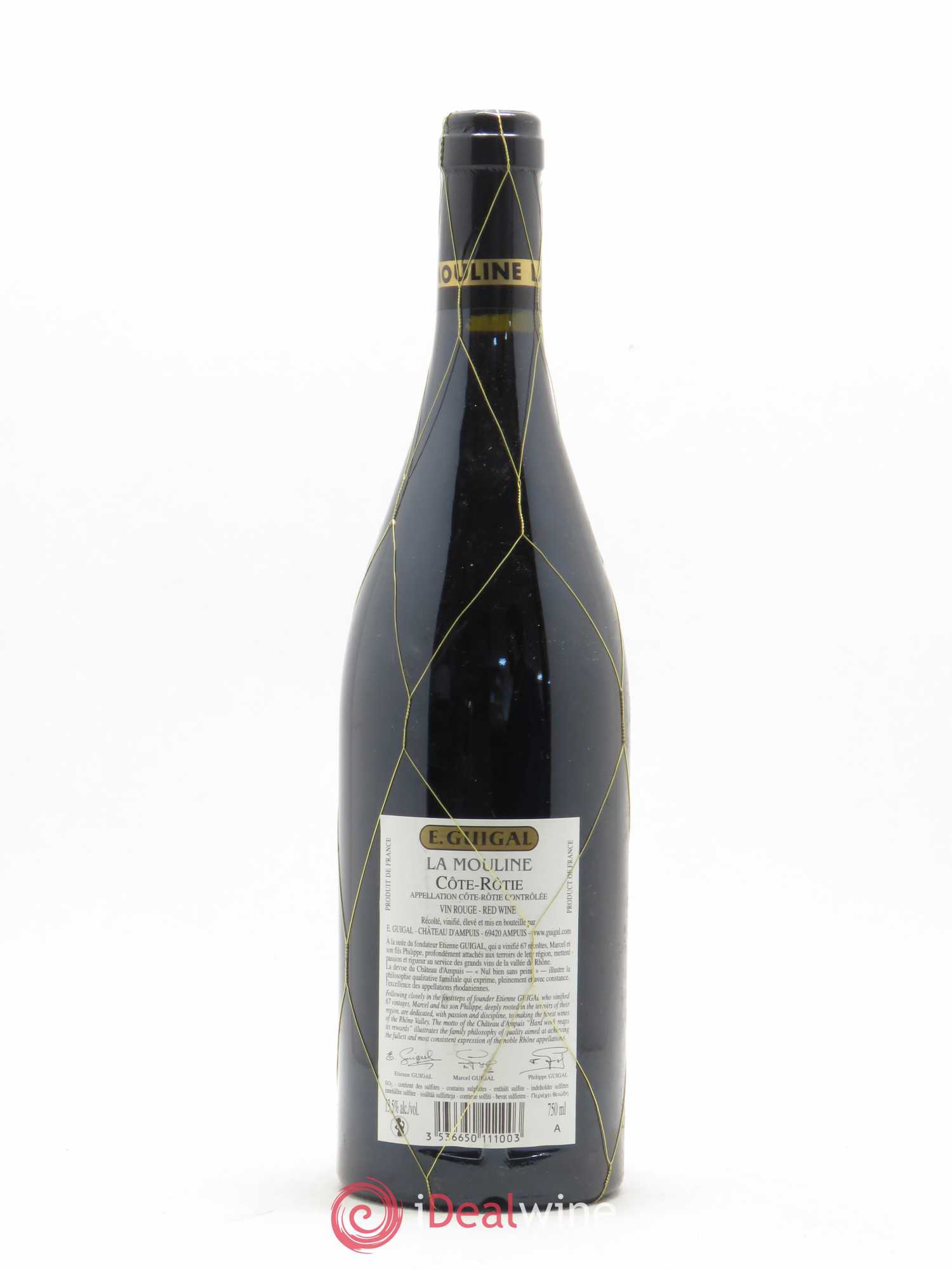 Côte-Rôtie La Mouline Guigal 2006 - Lot de 1 bouteille - 1