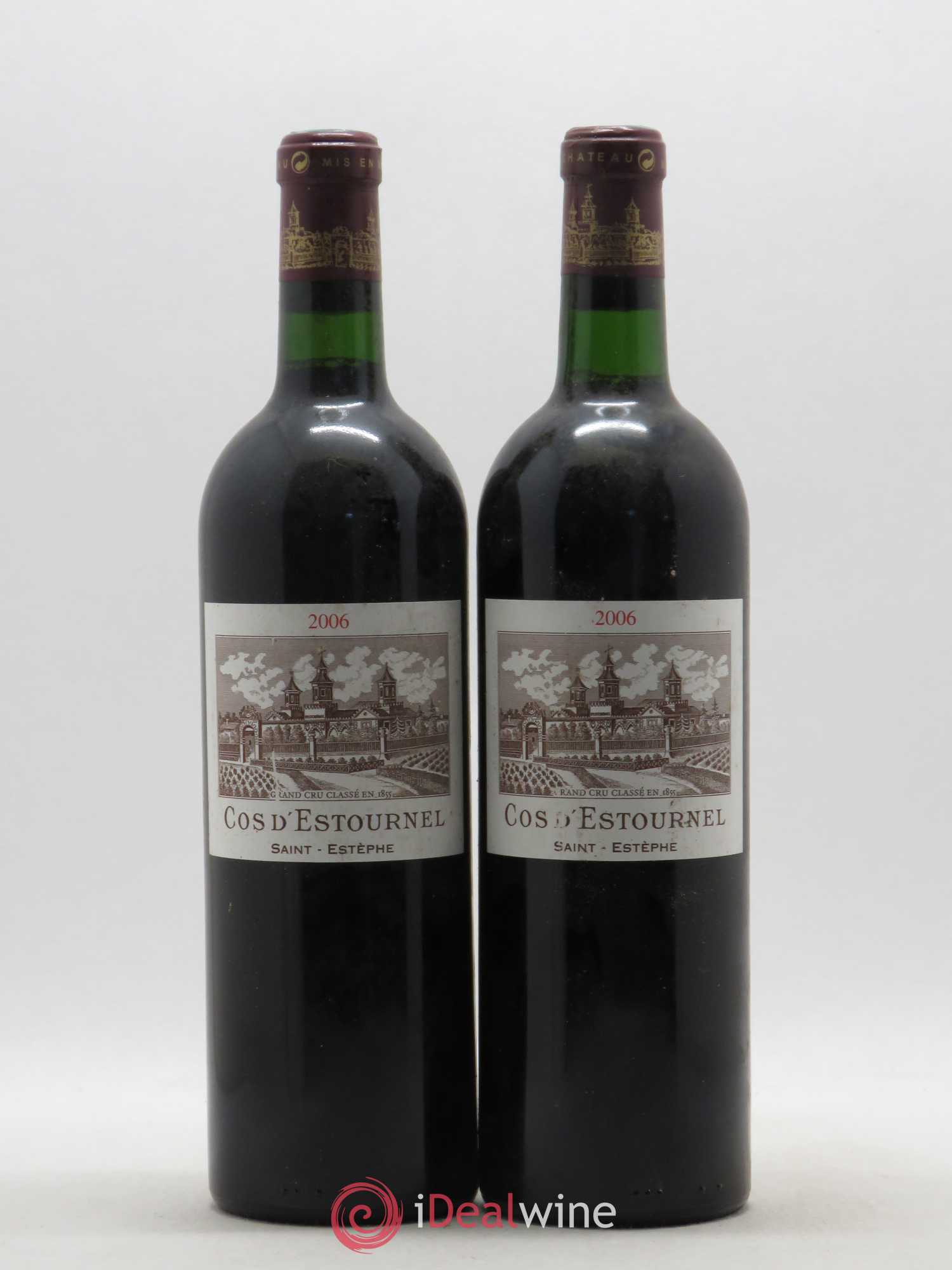 Cos d'Estournel 2ème Grand Cru Classé 2006 - Lot de 2 bouteilles - 0
