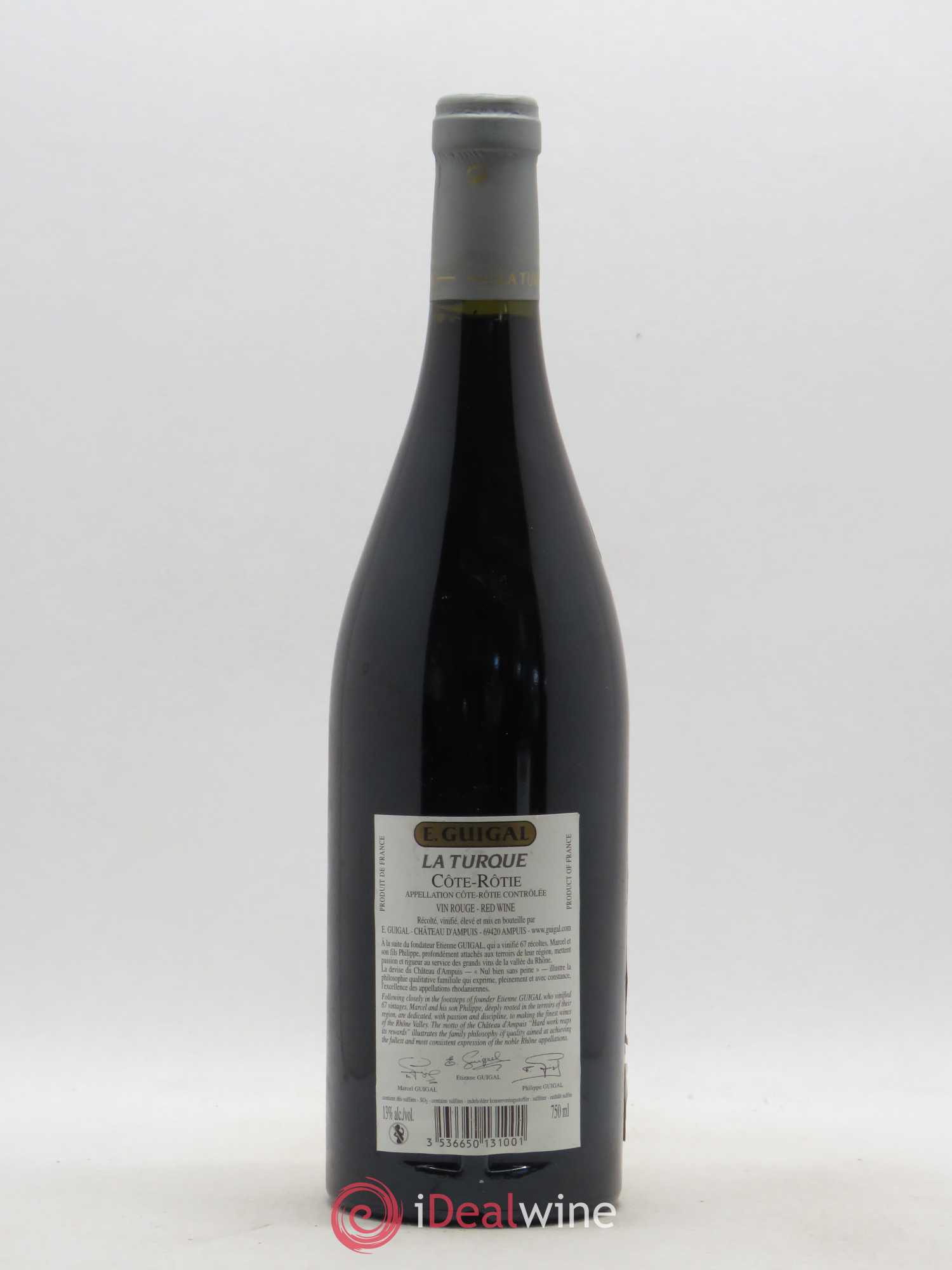 Côte-Rôtie La Turque Guigal 2004 - Lot de 1 bouteille - 1