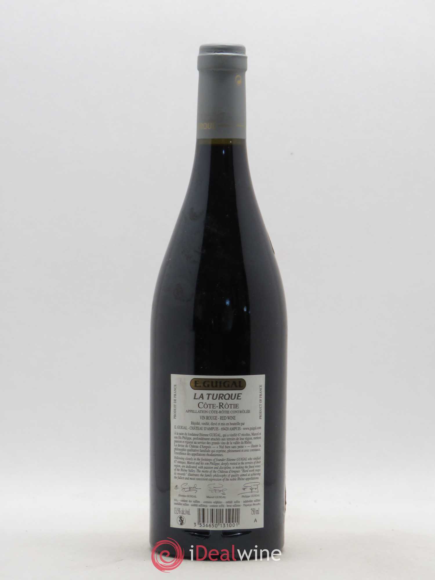 Côte-Rôtie La Turque Guigal 2006 - Lot de 1 bouteille - 1