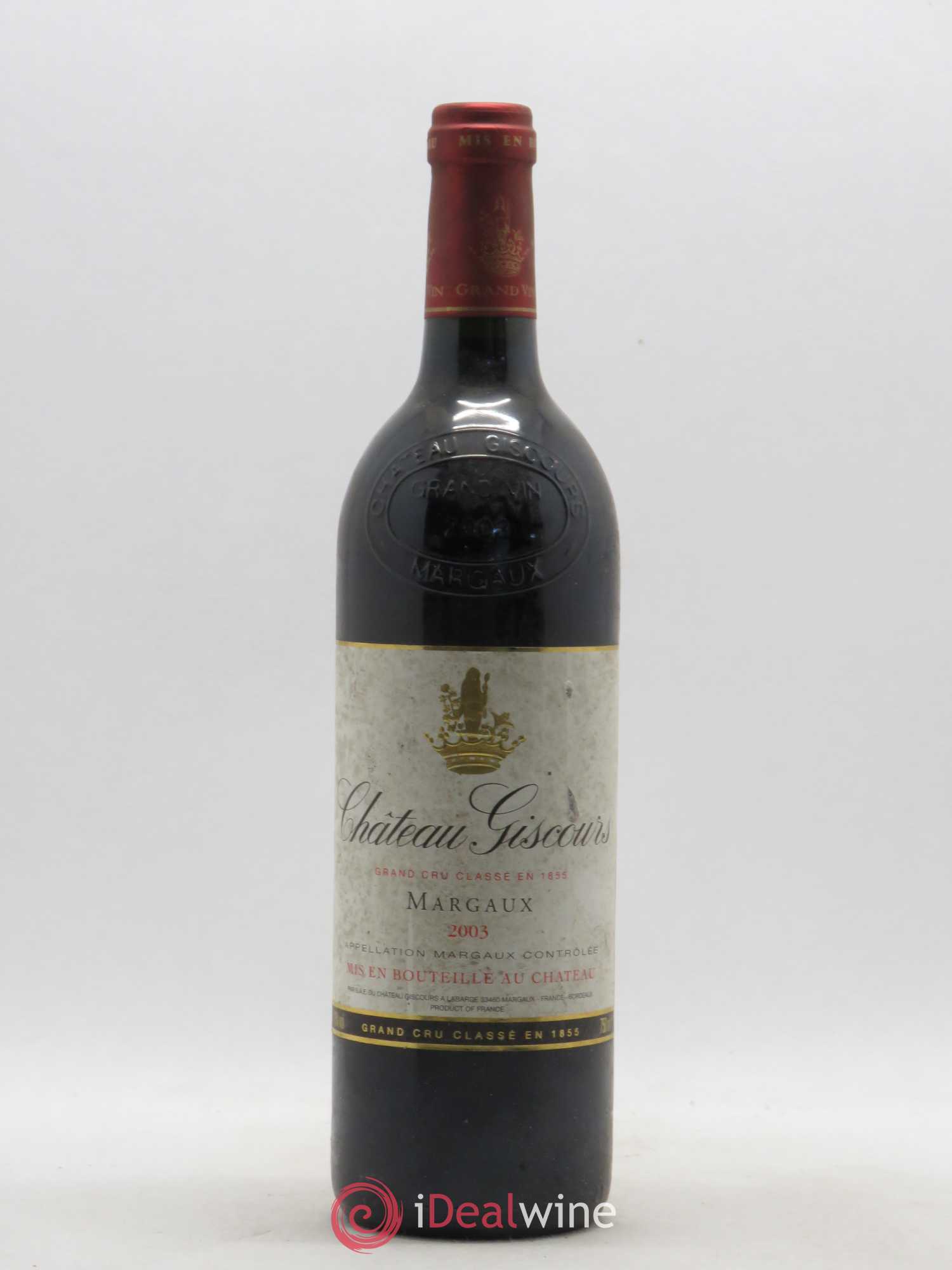 Château Giscours 3ème Grand Cru Classé 2003 - Lot de 1 bouteille - 0