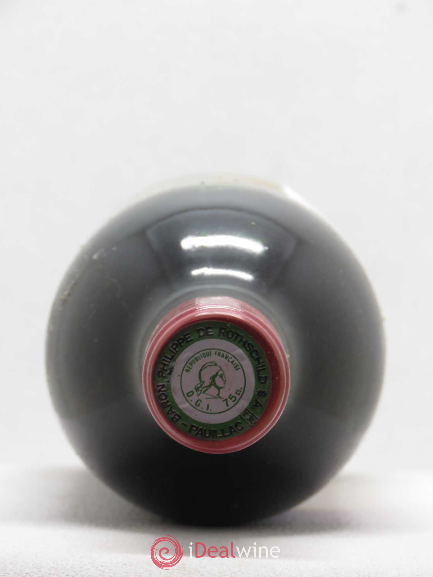 Château Mouton Rothschild 1er Grand Cru Classé 1984 - Lot de 1 bouteille - 1