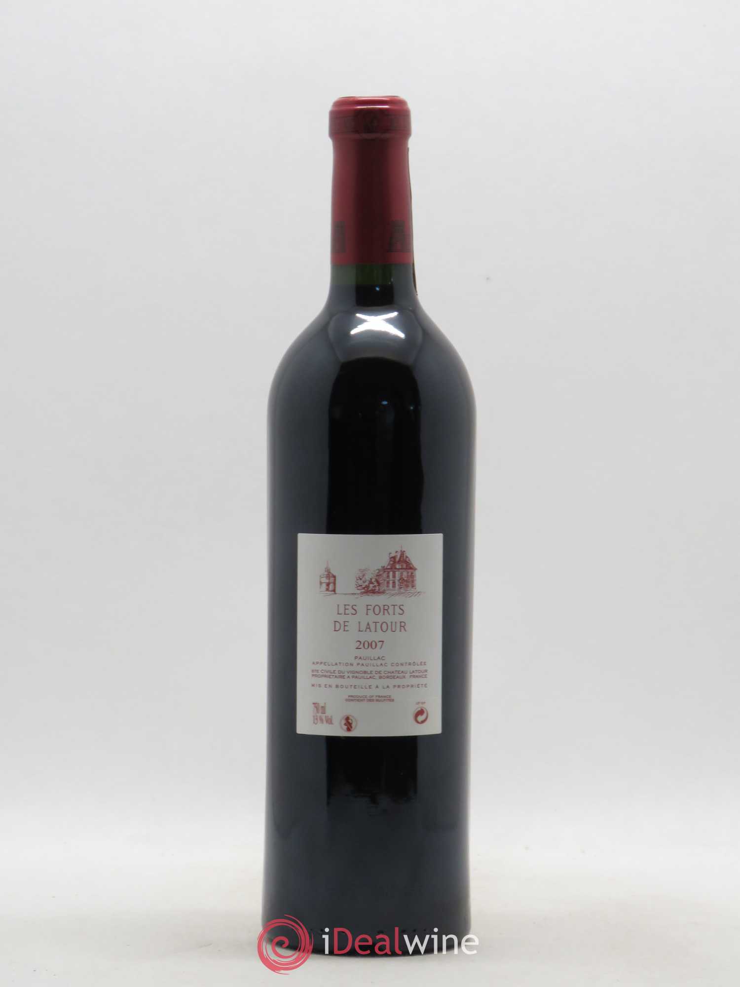 Les Forts de Latour Second Vin 2007 - Lot de 1 bouteille - 1