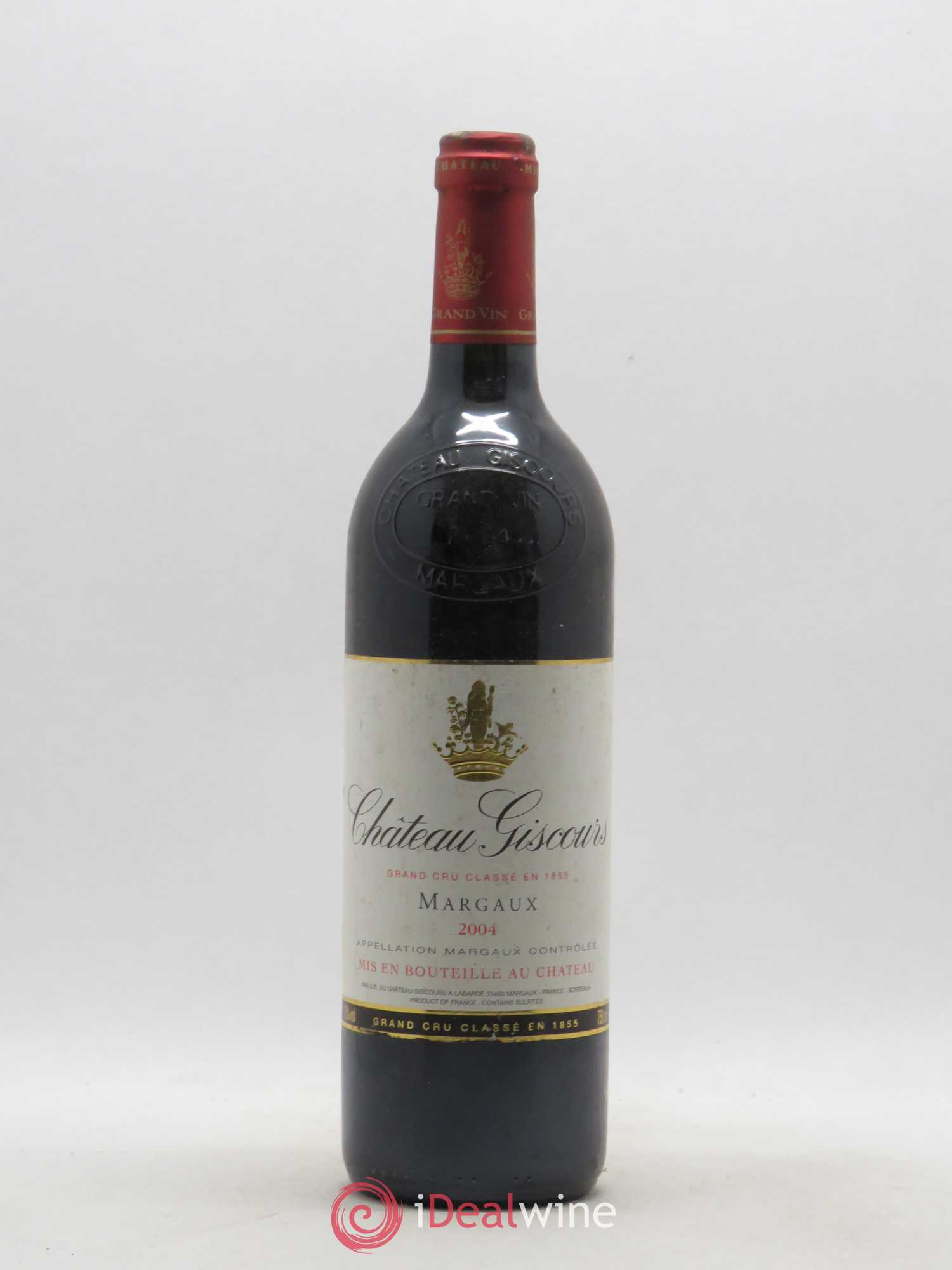 Château Giscours 3ème Grand Cru Classé 2004 - Lot de 1 bouteille - 0