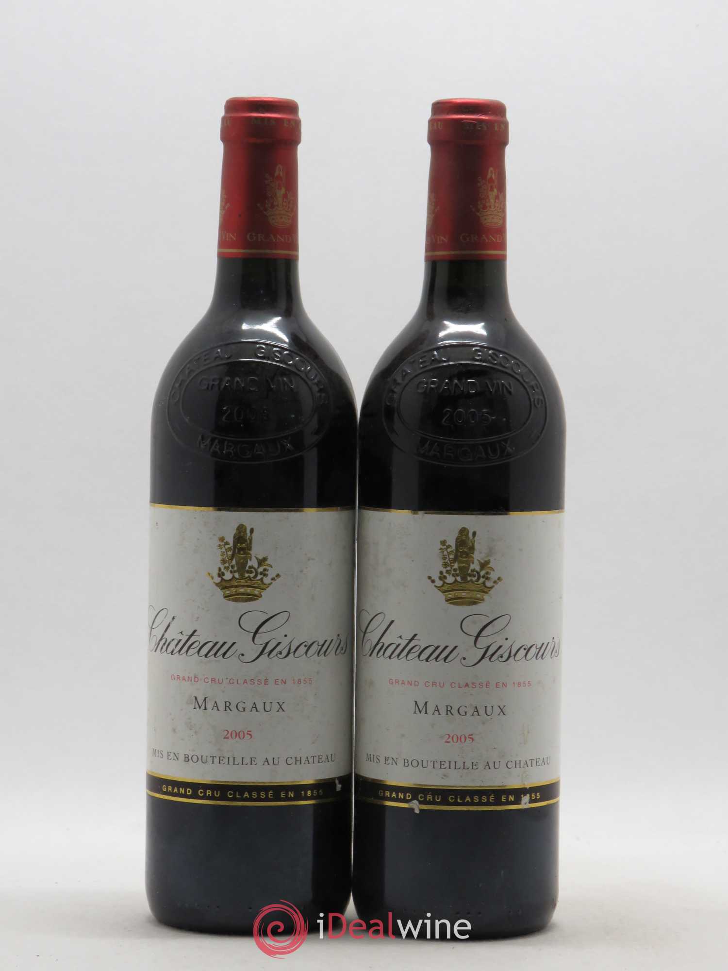 Château Giscours 3ème Grand Cru Classé 2005 - Lot de 2 bouteilles - 0