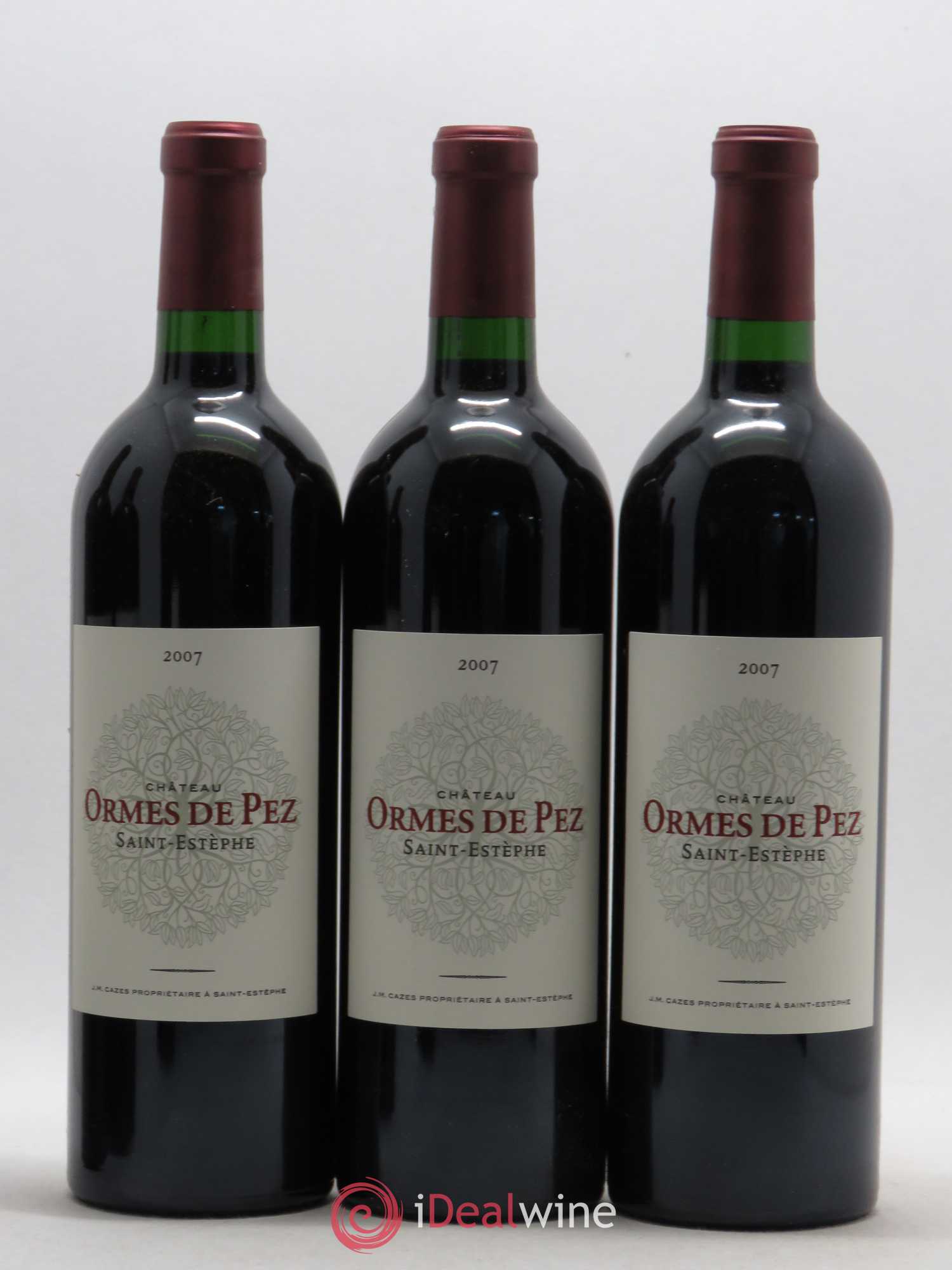 Château les Ormes de Pez 2007 - Lot de 6 bouteilles - 1