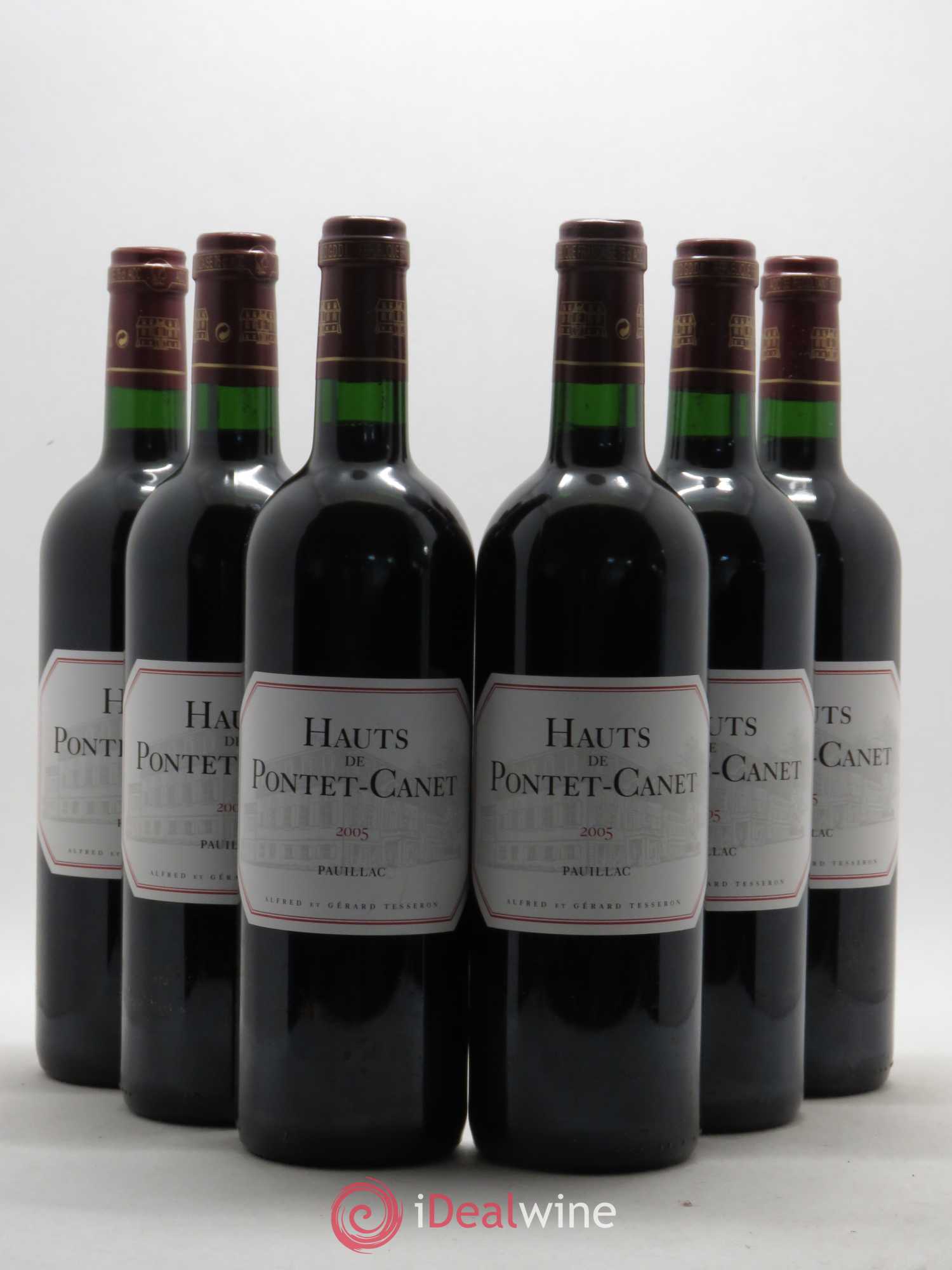 Les Hauts de Pontet-Canet Second Vin 2005 - Lot de 6 bouteilles - 0