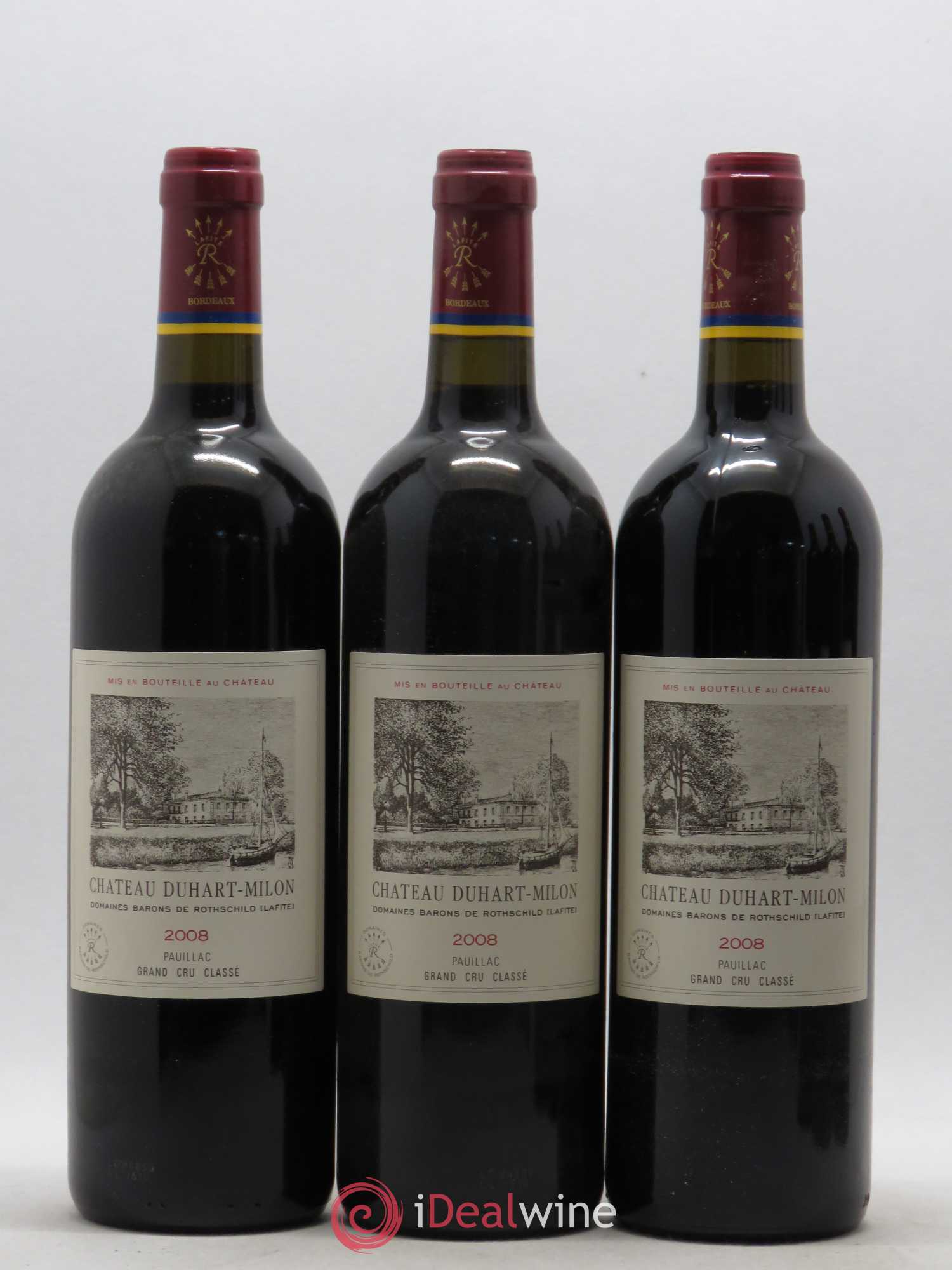 Château Duhart-Milon 4ème Grand Cru Classé 2008 - Lot de 6 bouteilles - 2