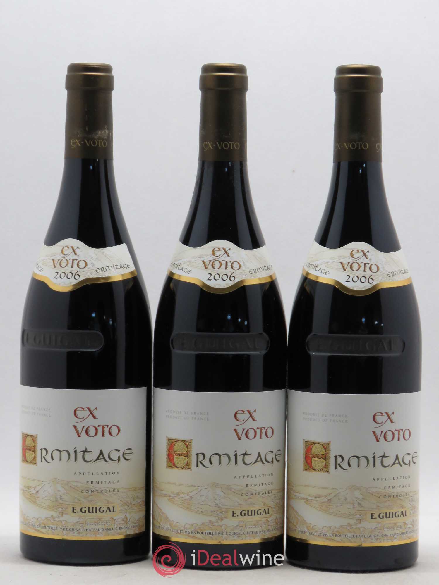 Ermitage Ex Voto Guigal 2006 - Lot de 6 bouteilles - 1