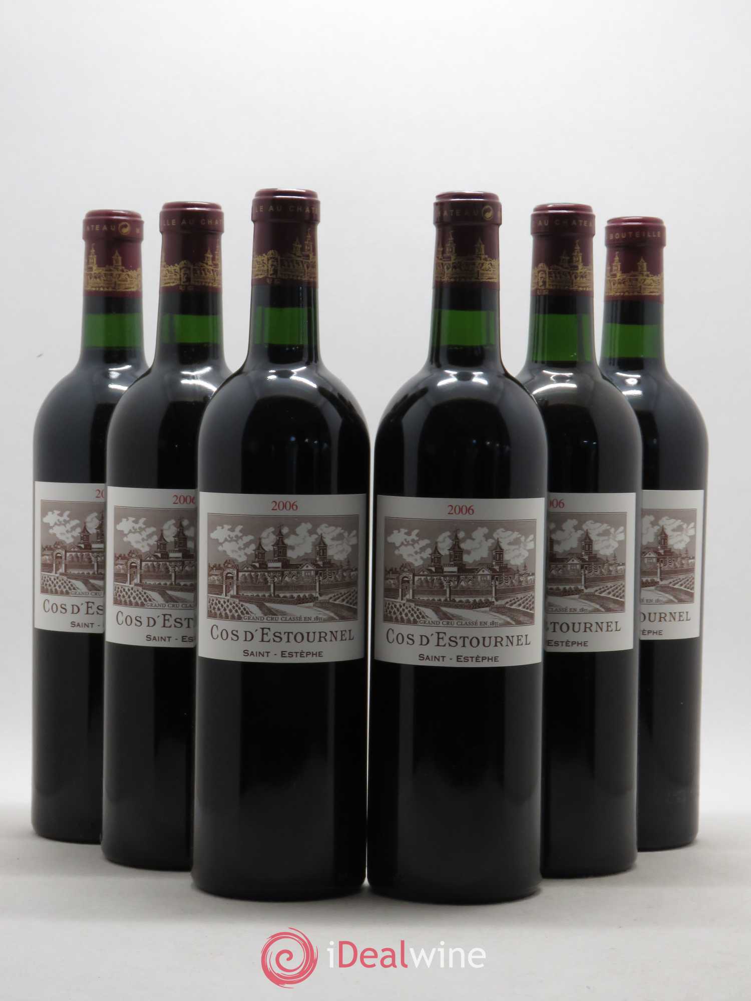 Cos d'Estournel 2ème Grand Cru Classé 2006 - Lot de 6 bouteilles - 0