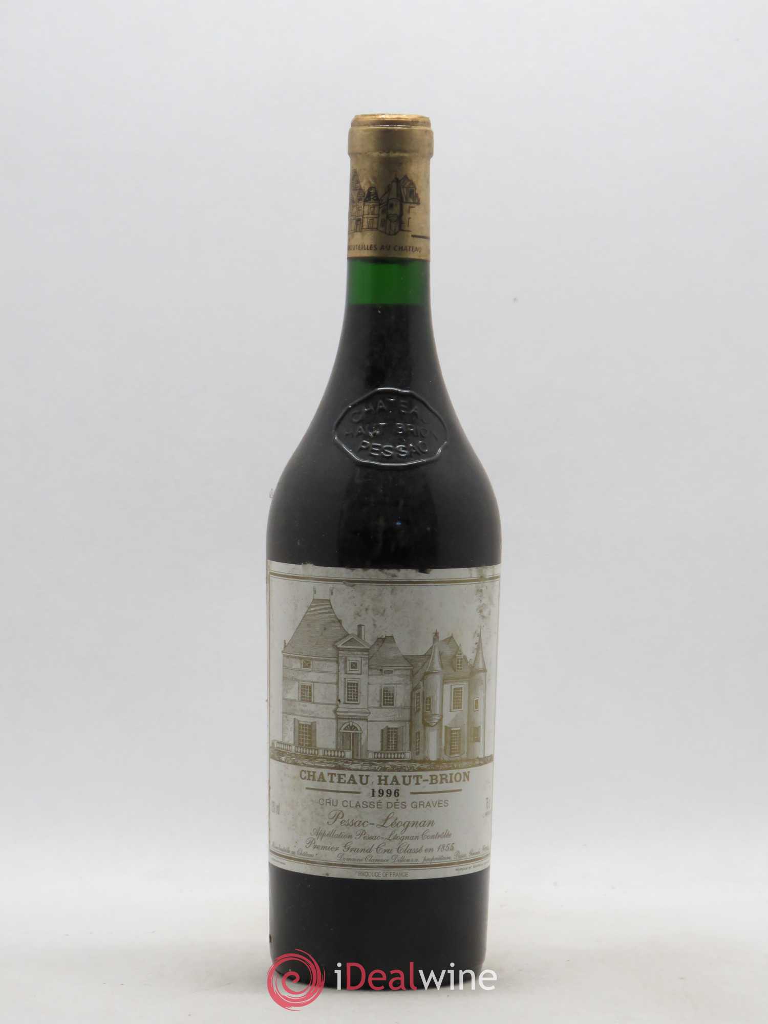 Château Haut Brion 1er Grand Cru Classé 1996 - Lot de 1 bouteille - 0
