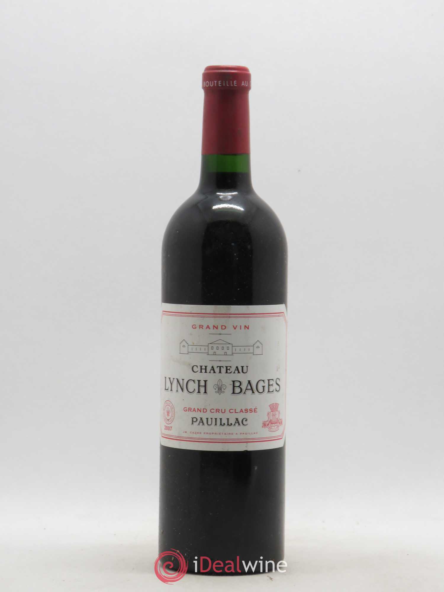 Château Lynch Bages 5ème Grand Cru Classé 2007 - Lot de 1 bouteille - 0