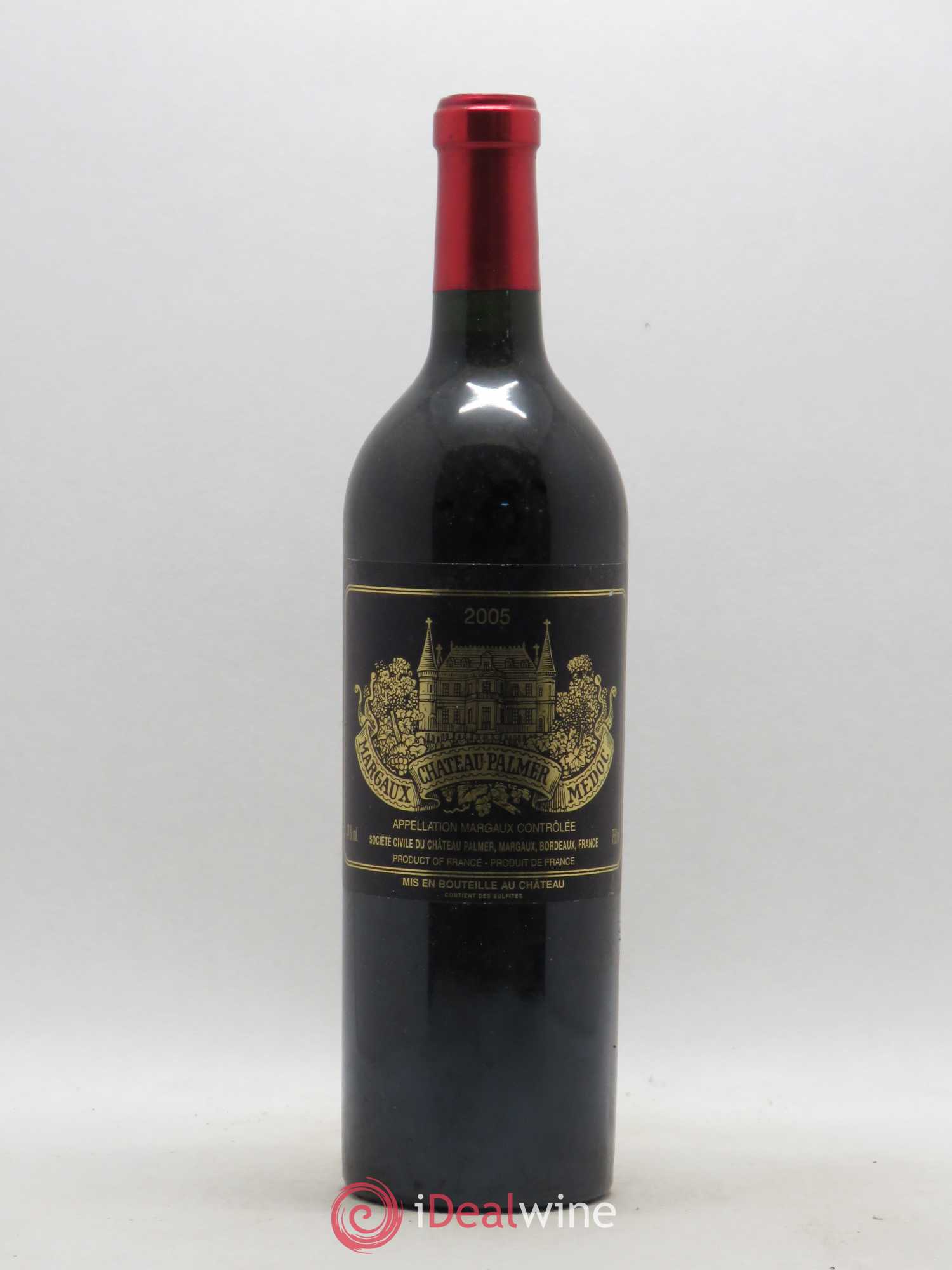 Château Palmer 3ème Grand Cru Classé 2005 - Lot de 1 bouteille - 0