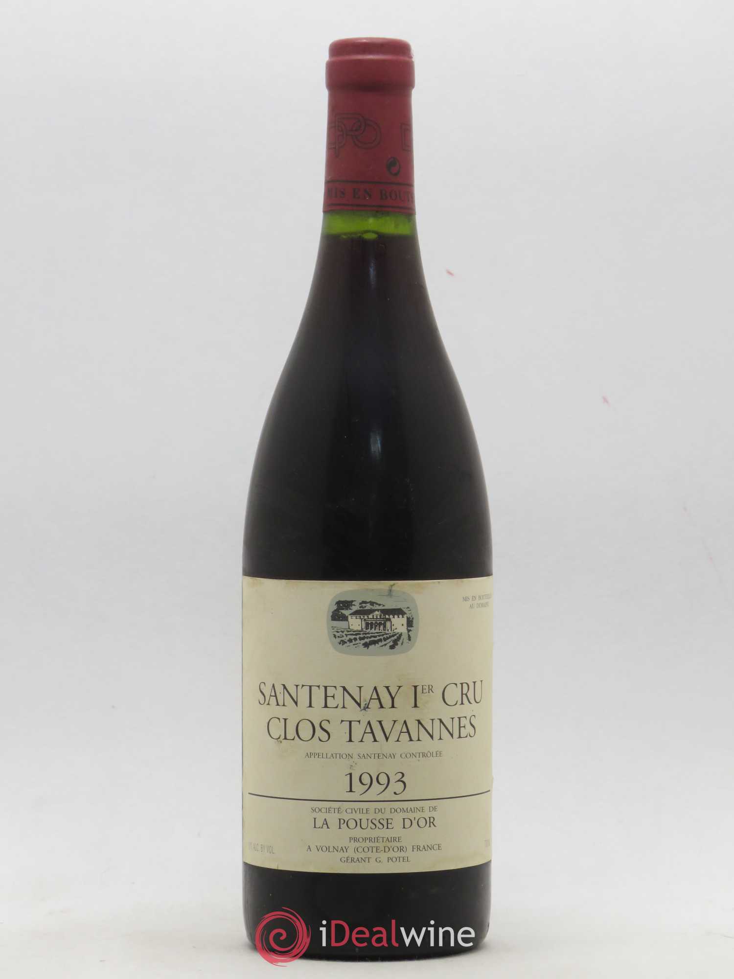 Santenay 1er Cru Clos Tavannes La Pousse d'Or (Domaine de) 1993 - Lot de 1 bouteille - 0
