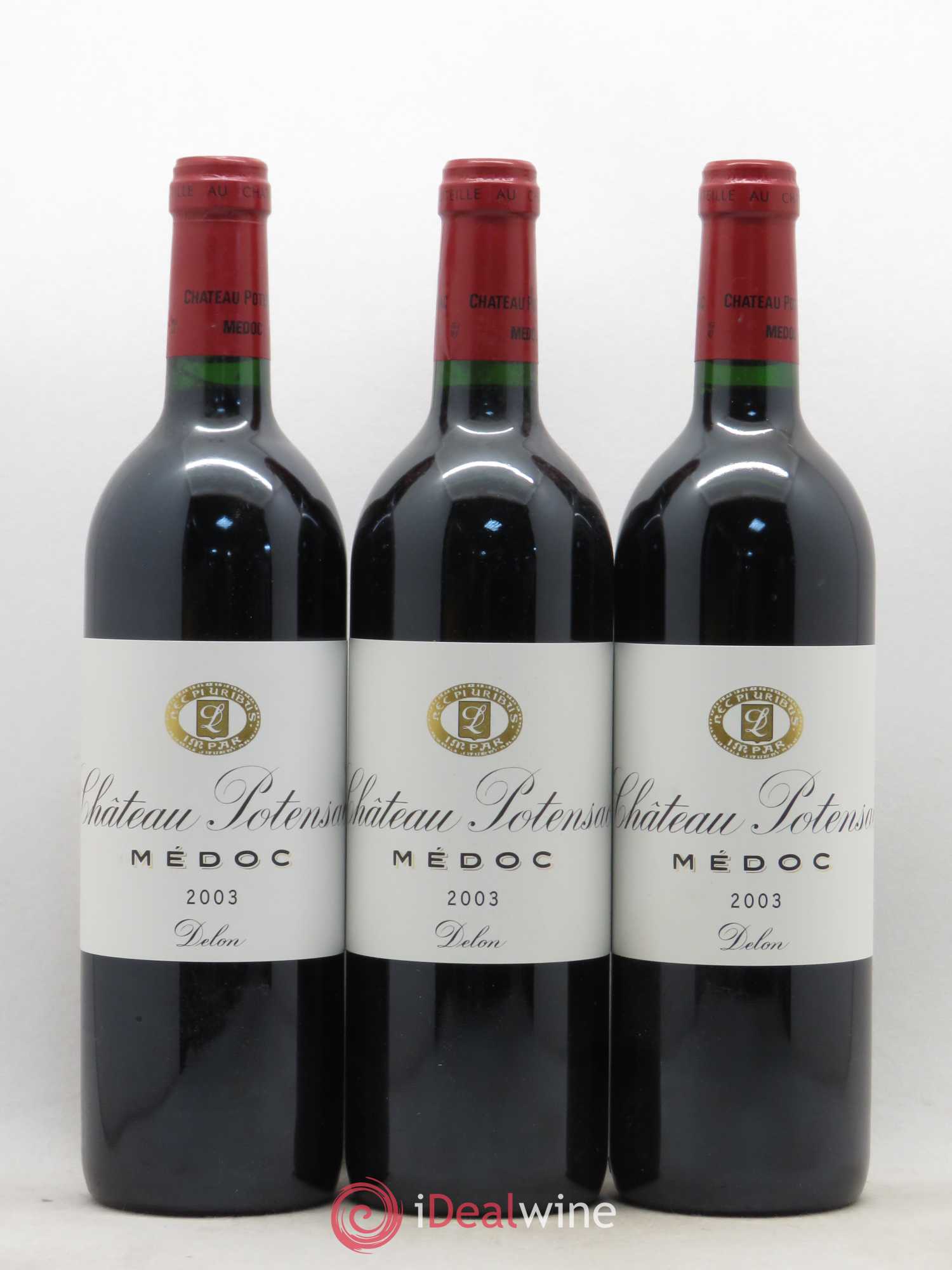 Château Potensac 2003 - Lot de 6 bouteilles - 2