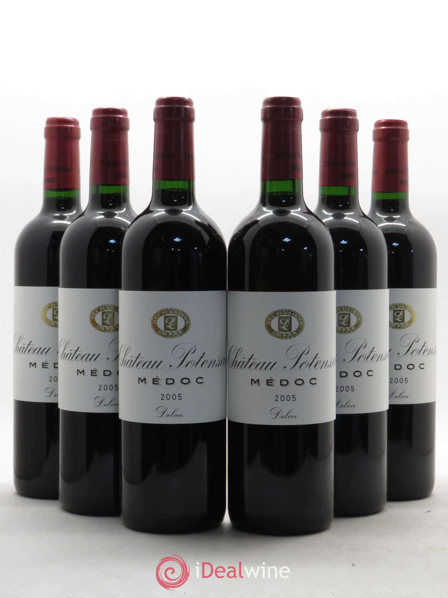 Château Potensac 2005 - Lot de 6 bouteilles - 0
