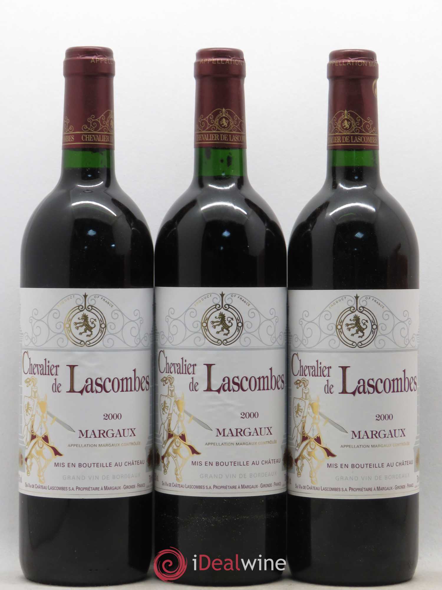 Chevalier de Lascombes Second Vin 2000 - Lot de 12 bouteilles - 4
