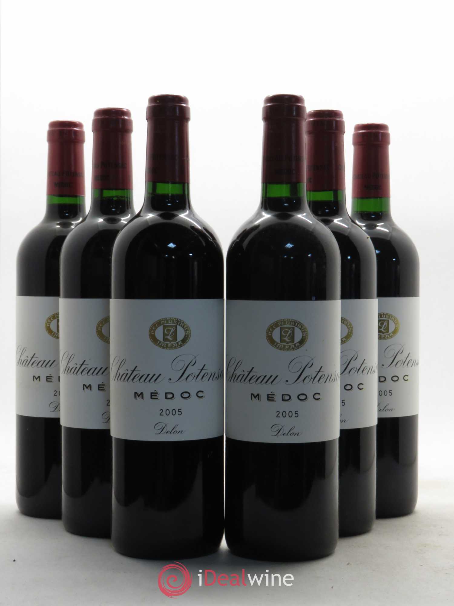 Château Potensac 2005 - Lot de 6 bouteilles - 0