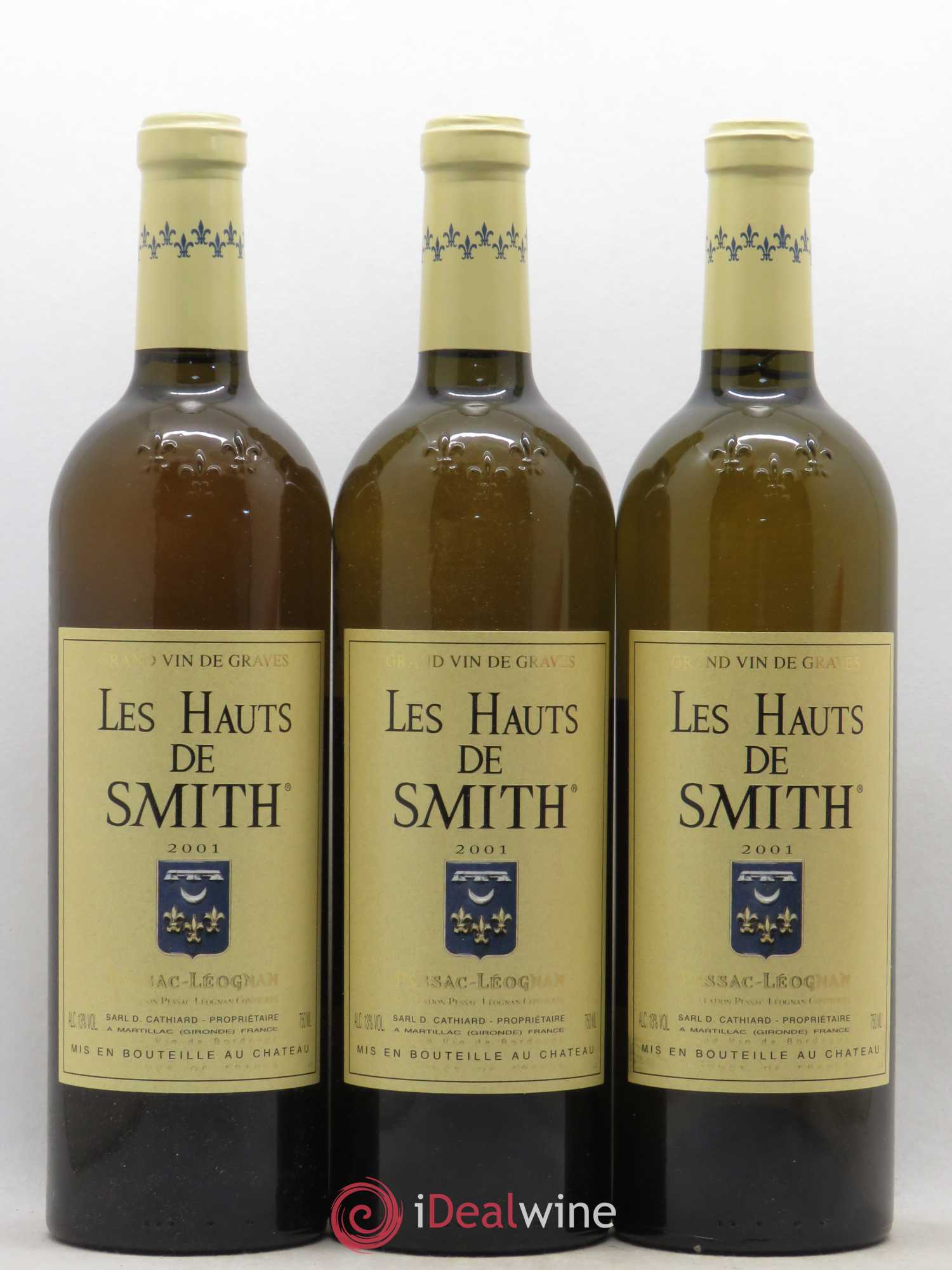 Les Hauts de Smith Second Vin 2001 - Lot of 12 bottles - 1