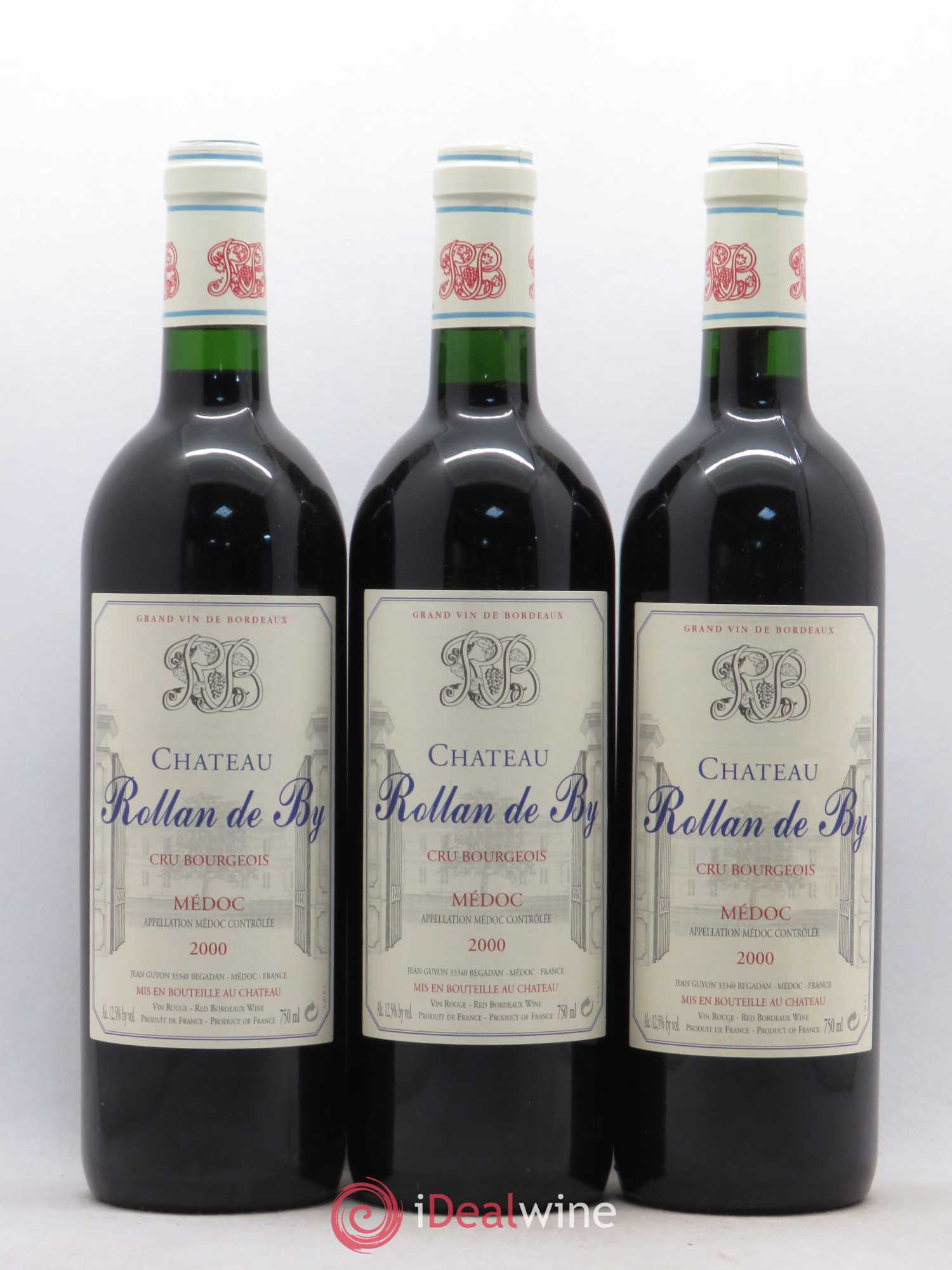 Château Rollan de By Cru Bourgeois 2000 - Lot de 12 bouteilles - 2