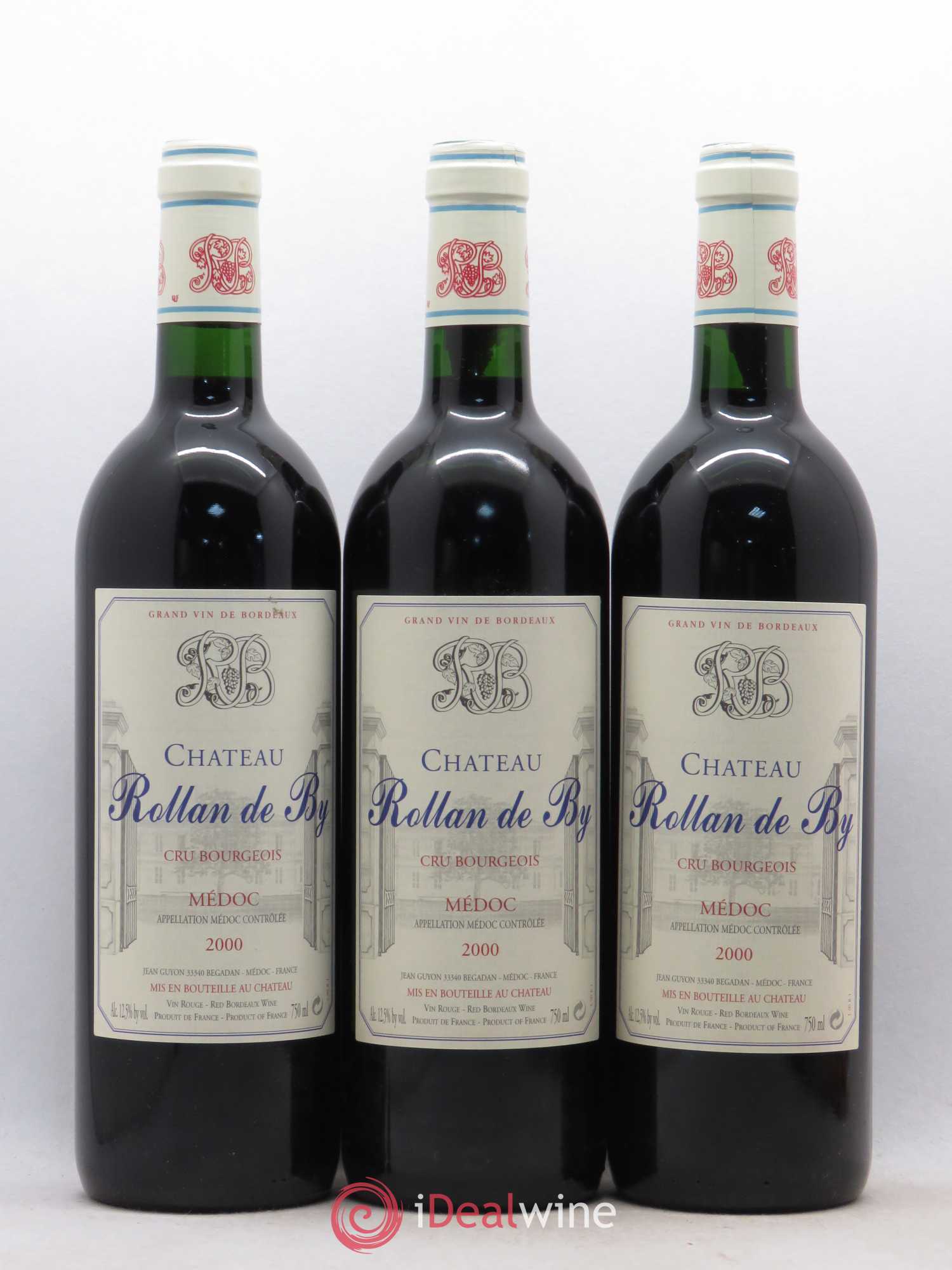 Château Rollan de By Cru Bourgeois 2000 - Lot de 12 bouteilles - 4