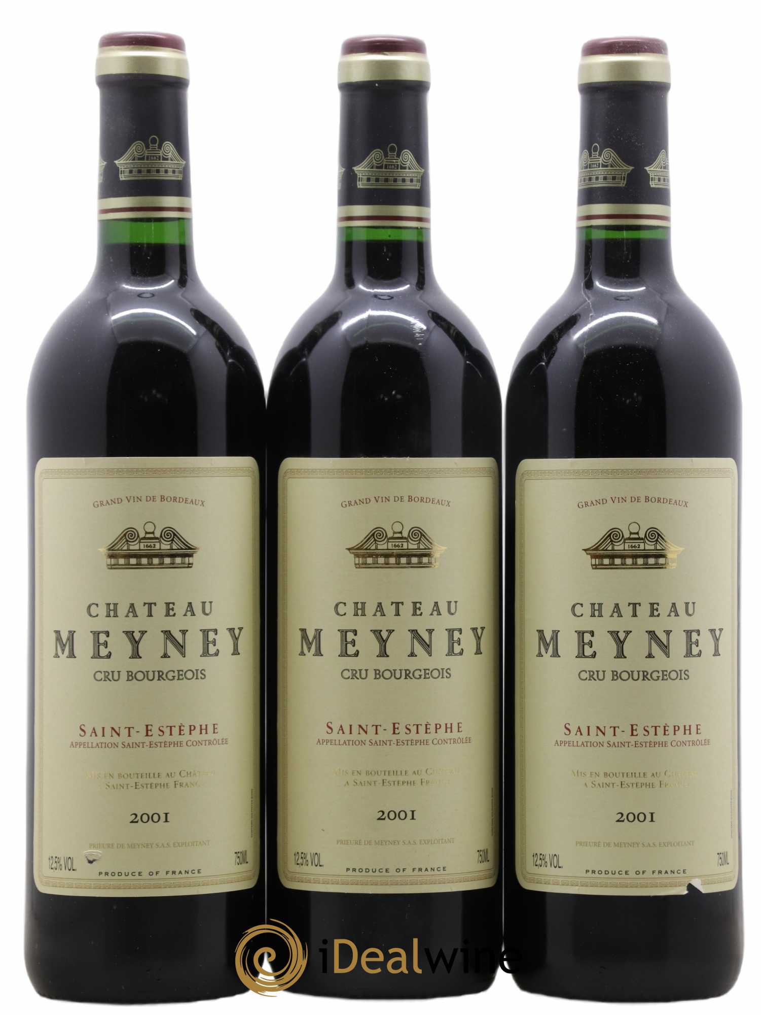 Château Meyney 2001 - Lot de 12 bouteilles - 2