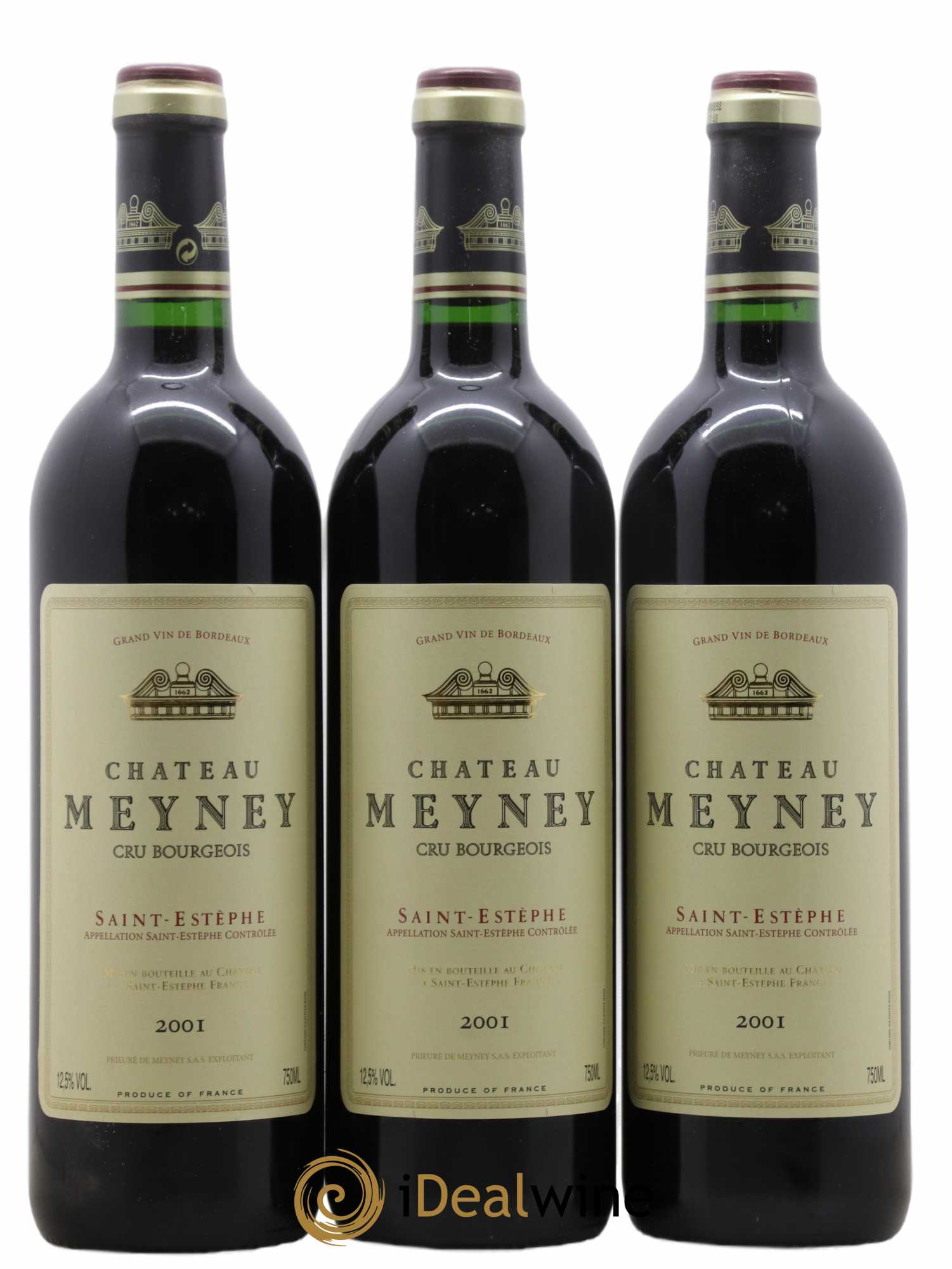 Château Meyney 2001 - Lot de 12 bouteilles - 3