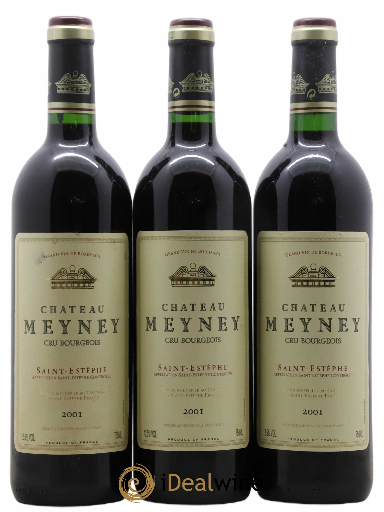 Château Meyney 2001 - Lot de 12 bouteilles - 4