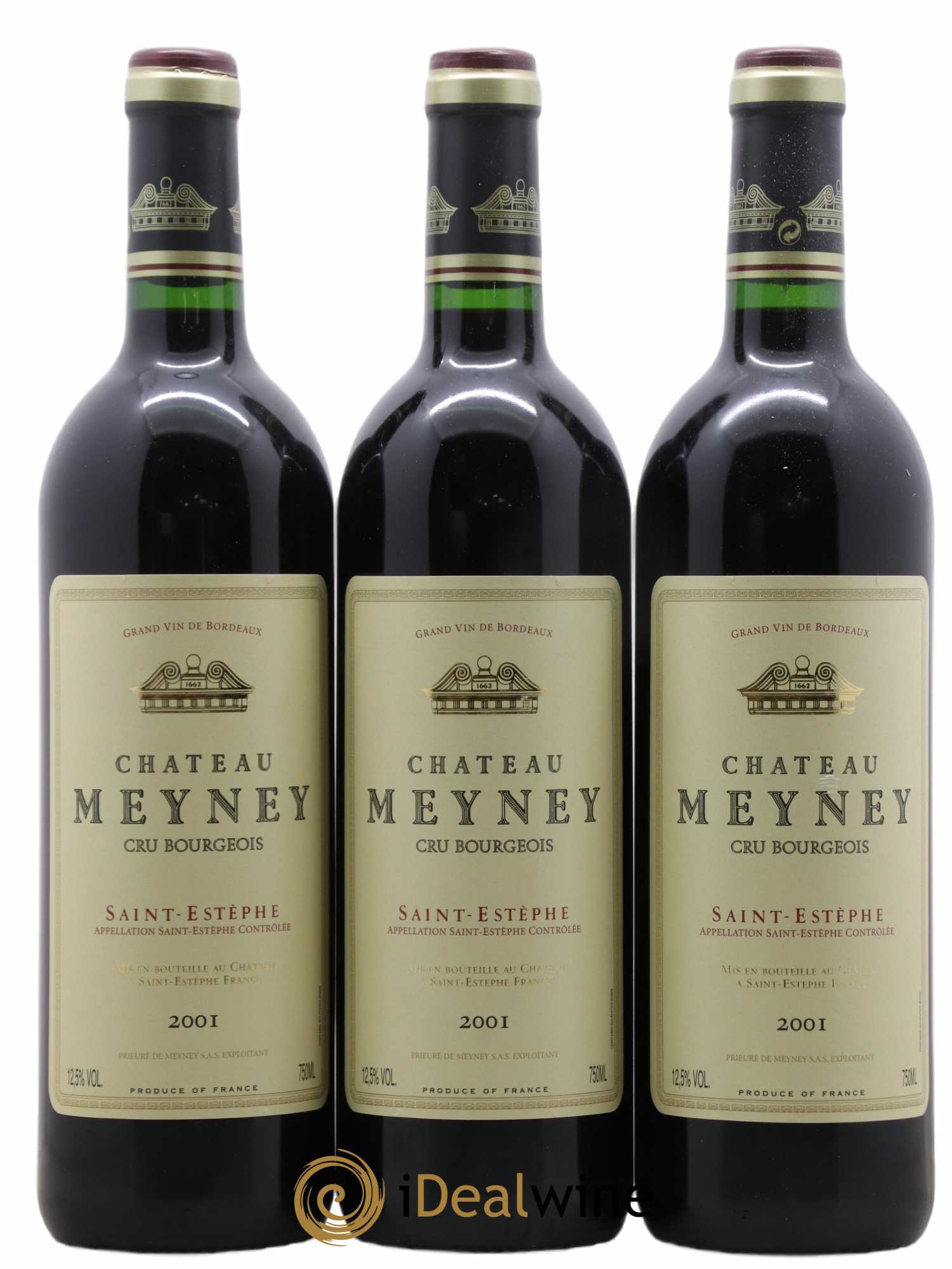 Château Meyney 2001 - Lot de 12 bouteilles - 3