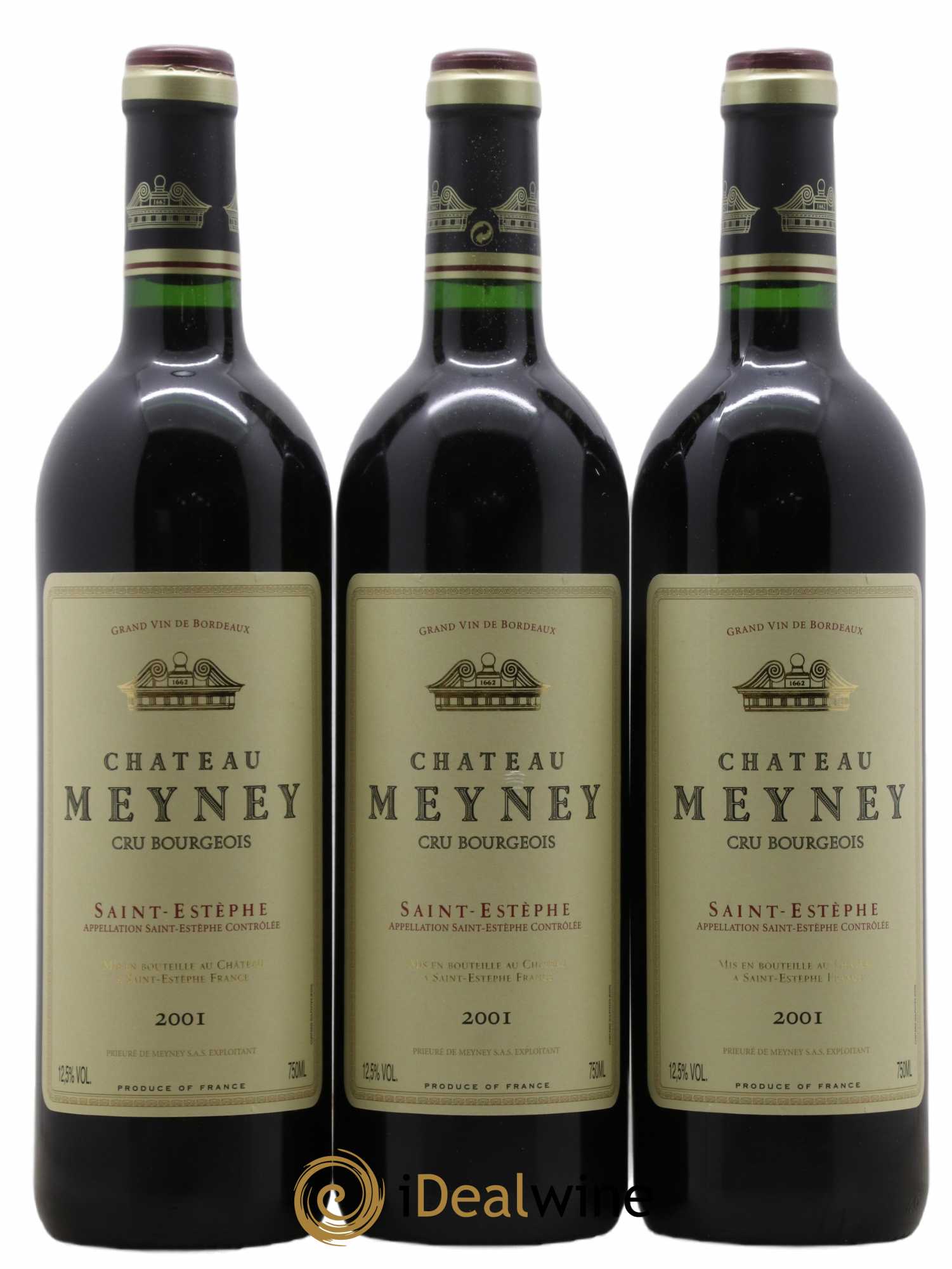 Château Meyney 2001 - Lot de 12 bouteilles - 4