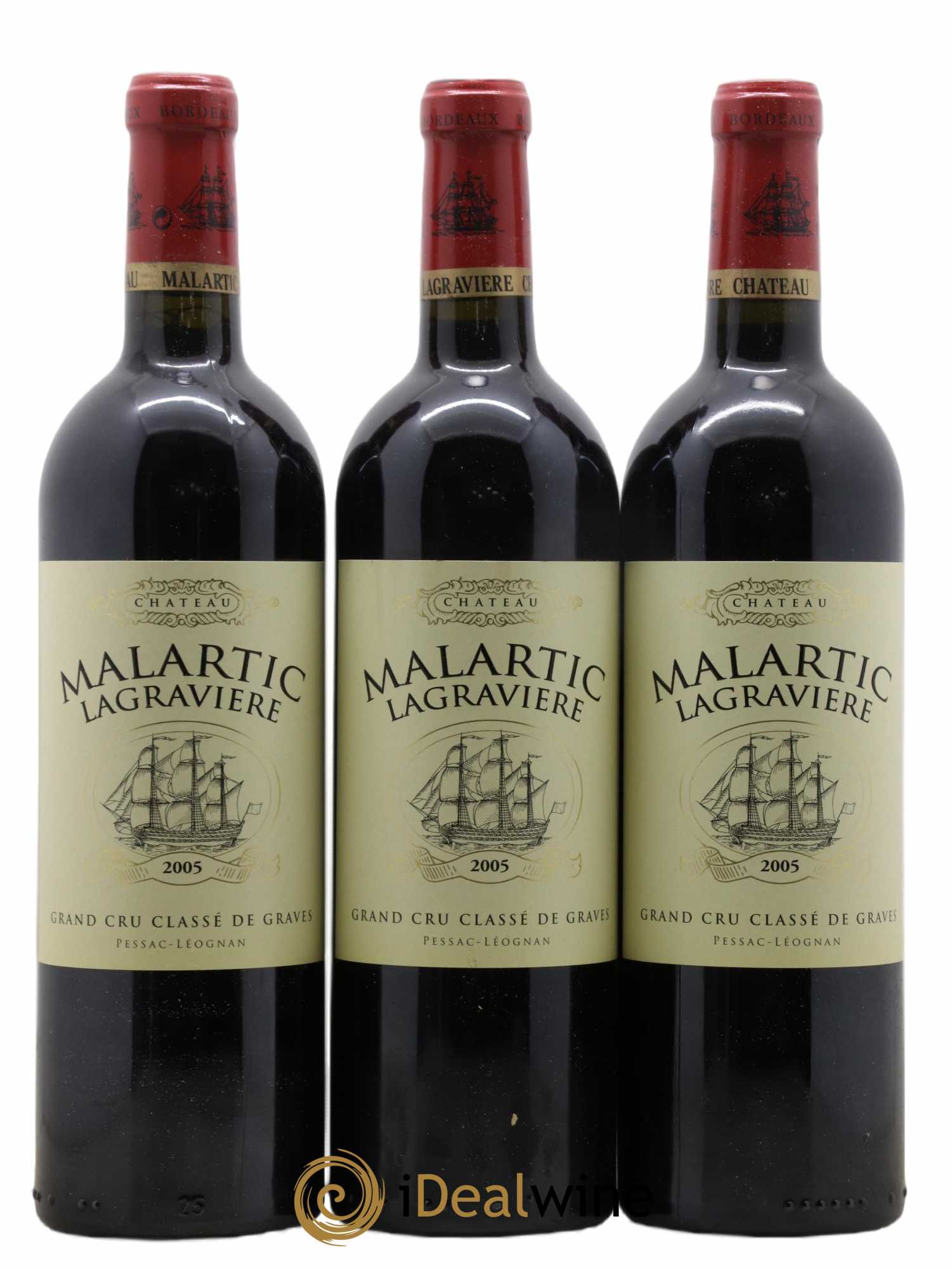 Château Malartic-Lagravière Cru Classé de Graves 2005 - Lot de 12 bouteilles - 3