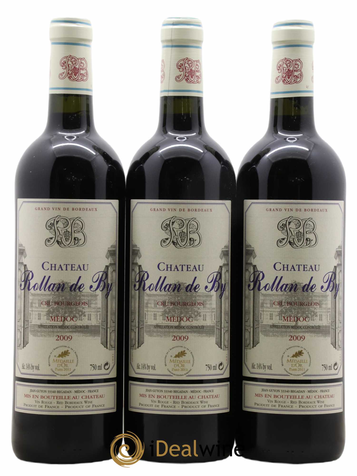 Château Rollan de By Cru Bourgeois 2009 - Lot of 12 bottles - 4