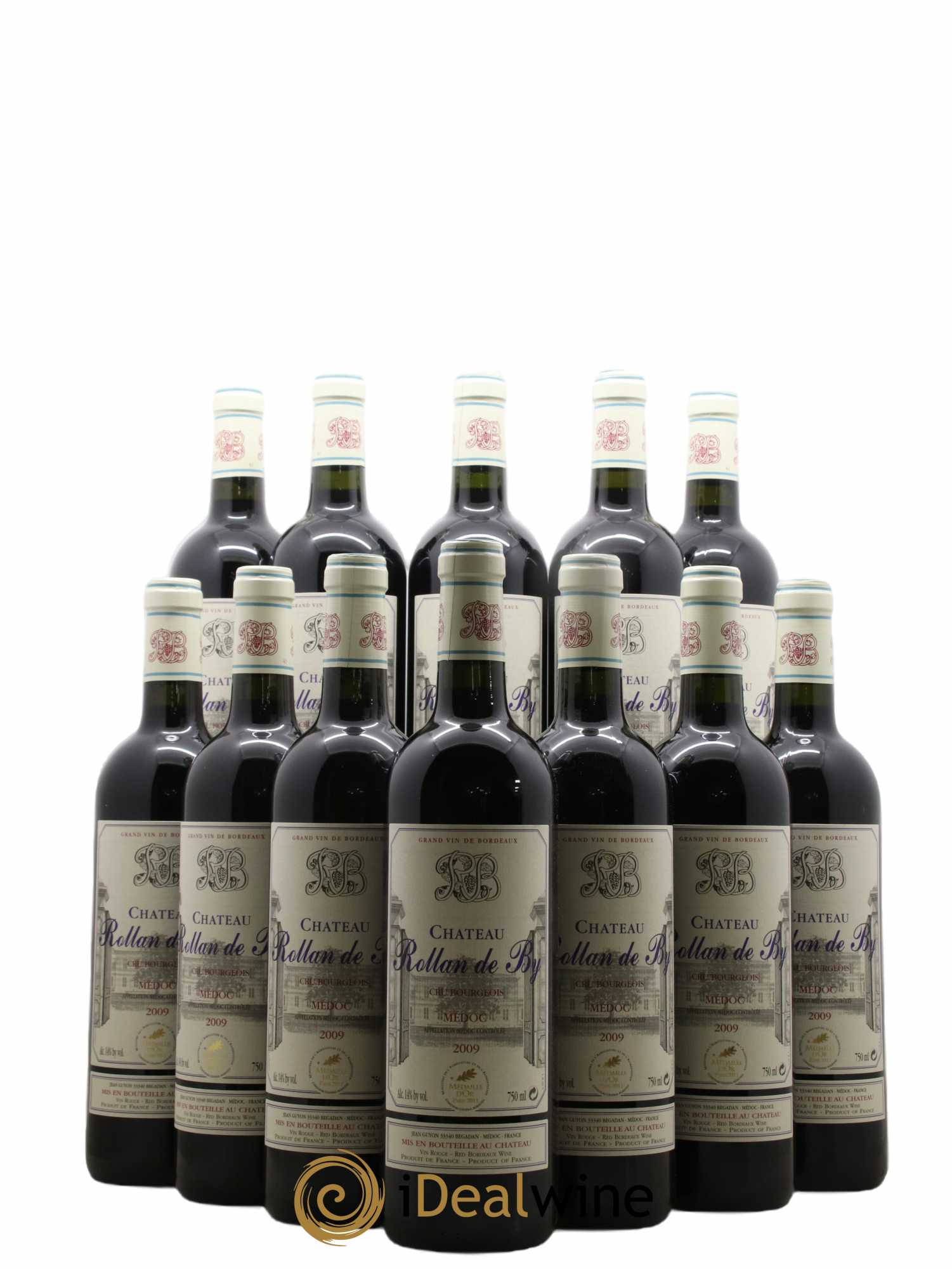 Château Rollan de By Cru Bourgeois 2009 - Lot of 12 bottles - 0